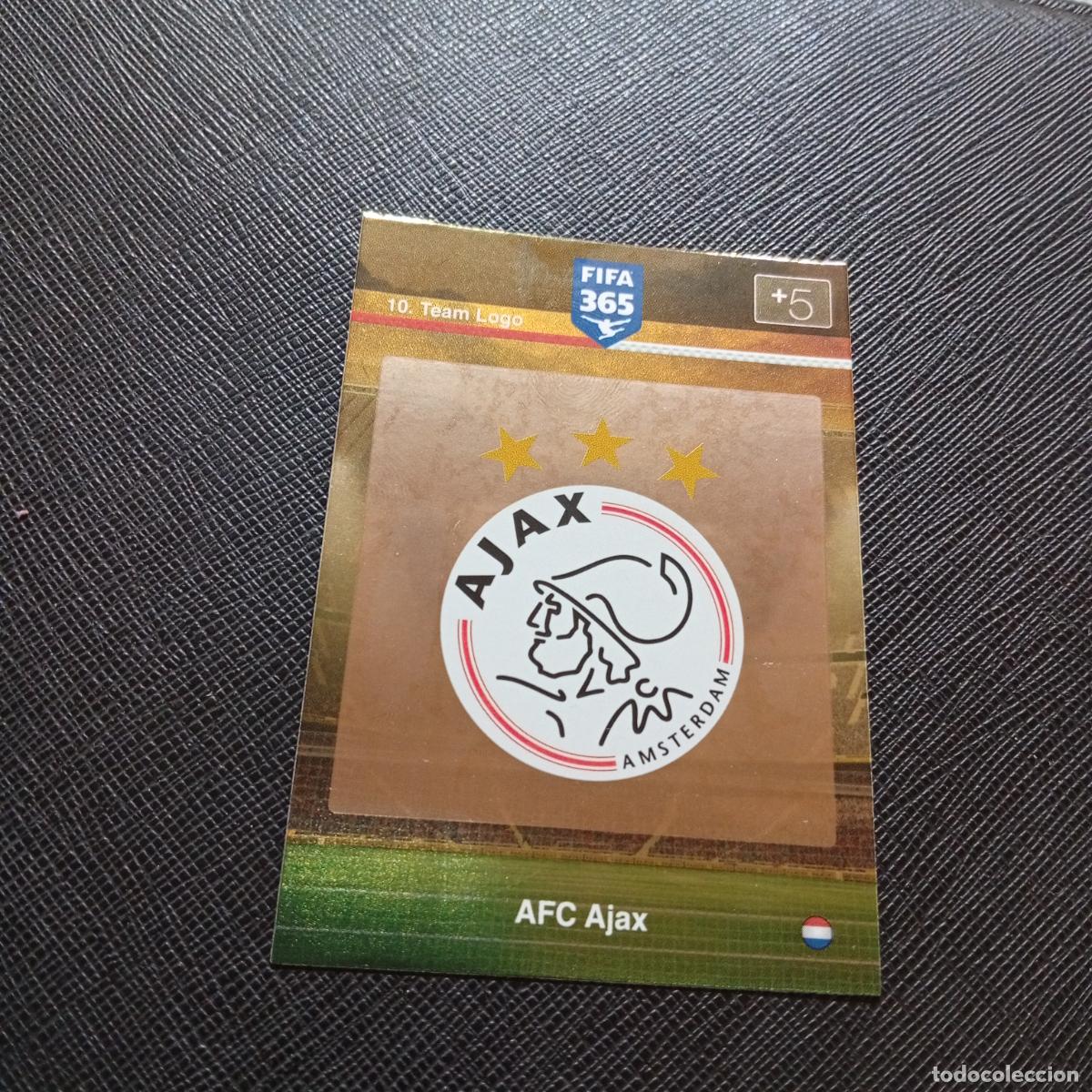 Cromos de Futebol: 10 AJAX ESCUDO ADRENALYN 2015 2016 FIFA 365 CROMO FUTBOL 15 16 - A134 PG10