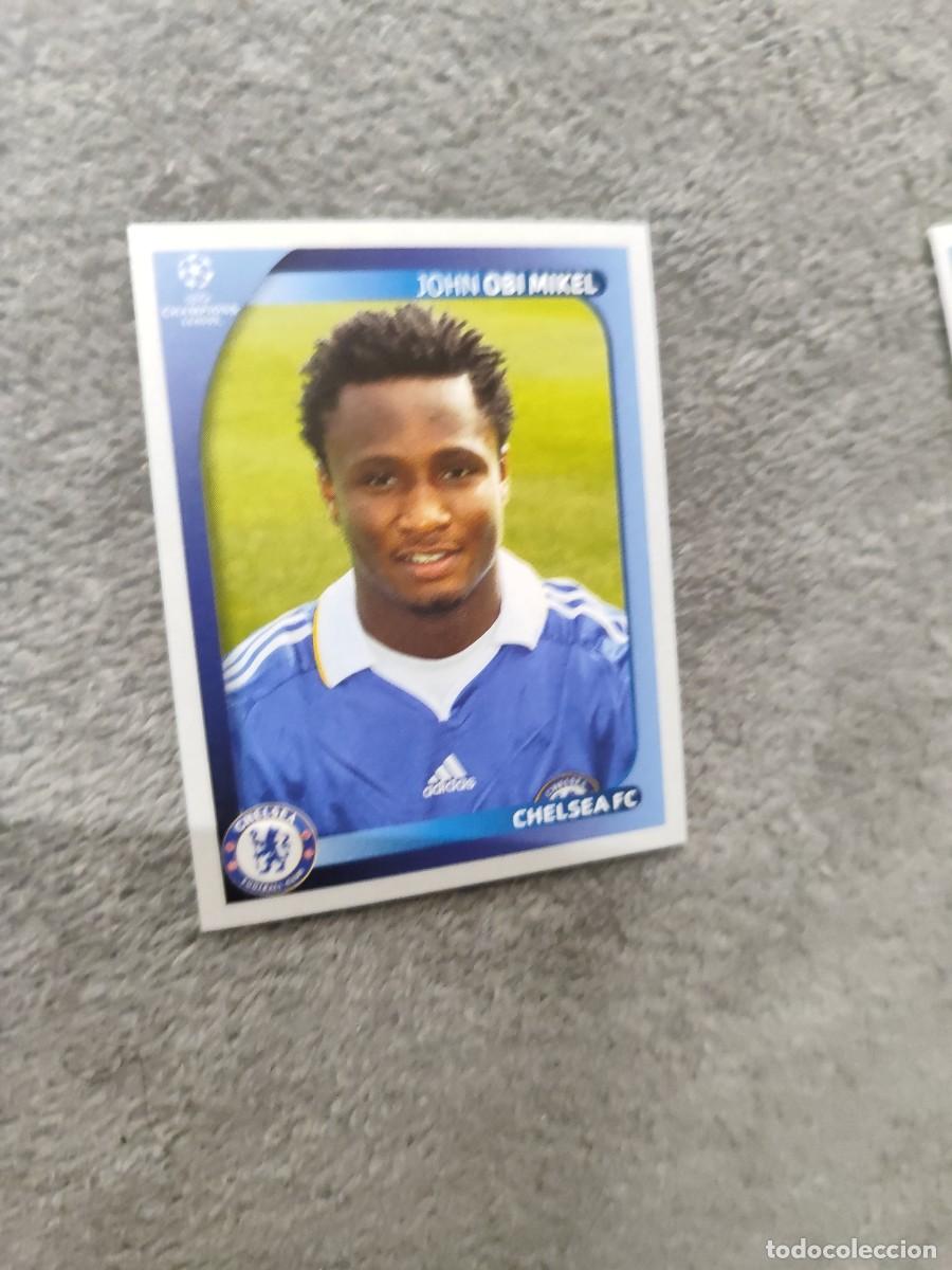 Cromos de F&uacute;tbol: 243 CHAMPIONS LEAGUE 08 09 PANINI JOHN OBI MIKEL - CHELSEA FC - 2008 2009 UCL UEFA