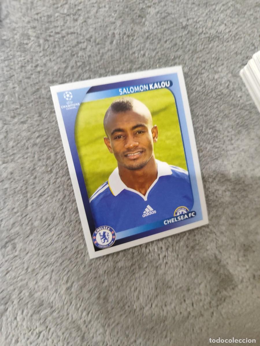 Cromos de F&uacute;tbol: 246 CHAMPIONS LEAGUE 08 09 PANINI SALOMON KALOU - CHELSEA FC - 2008 2009 UCL UEFA