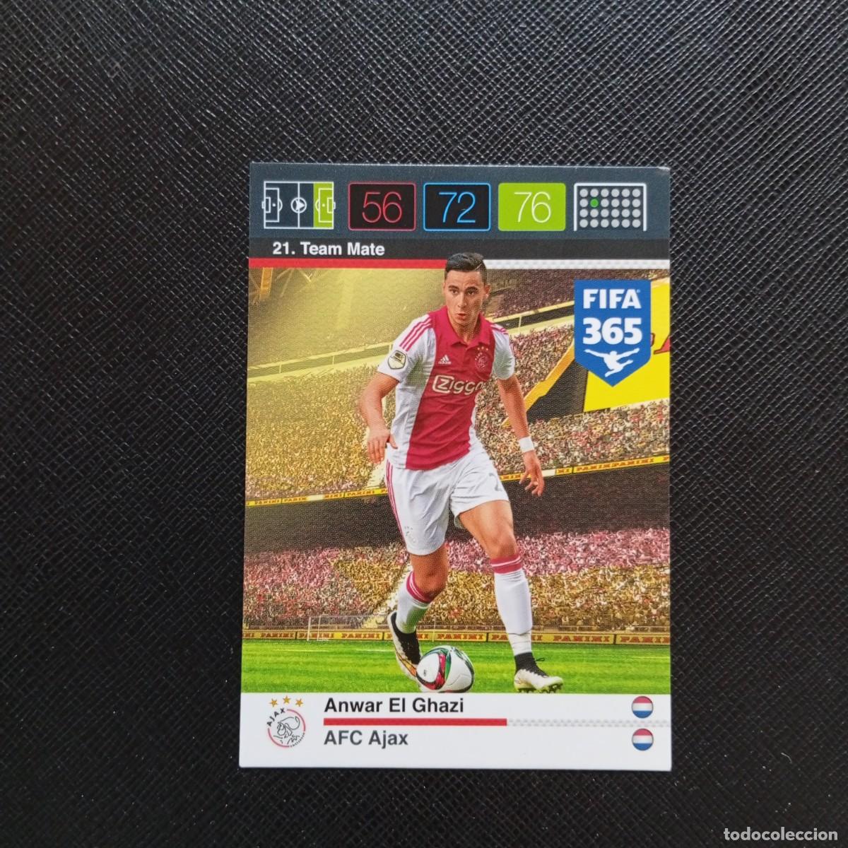 Cromos de F&uacute;tbol: 21 EL GHAZI AJAX ADRENALYN 2015 2016 FIFA 365 CROMO FUTBOL 15 16 - A134 PG15