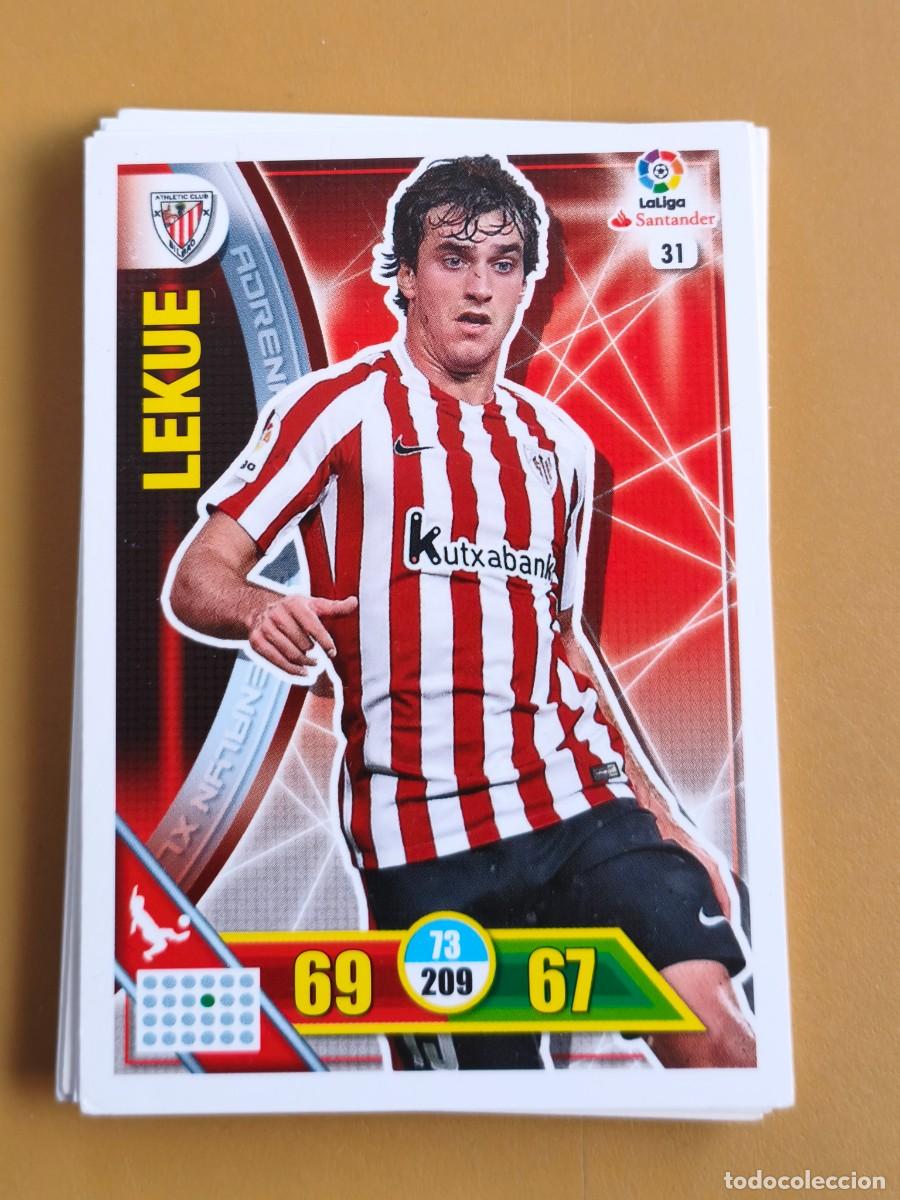 Cromos de F&uacute;tbol: lekue, adrenalyn 2016 17