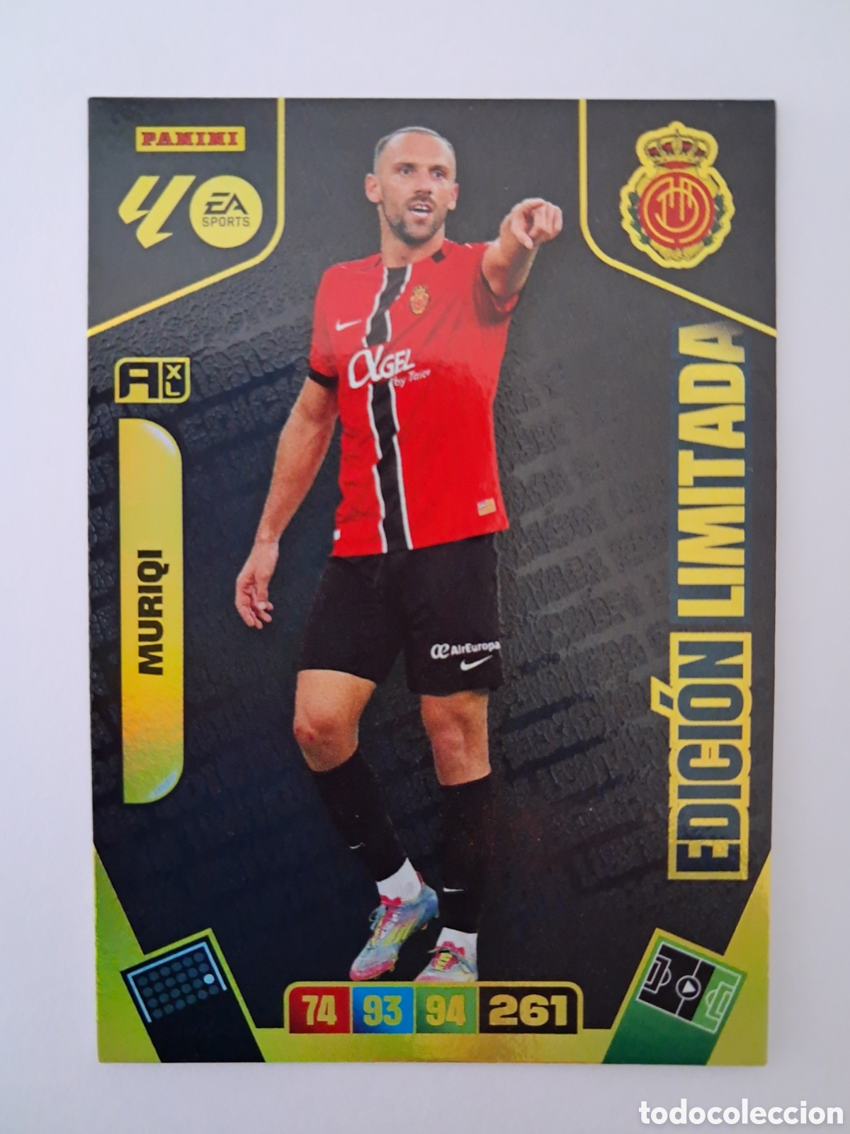 Cromos de F&uacute;tbol: EDL4 Muriqi Adrenalyn