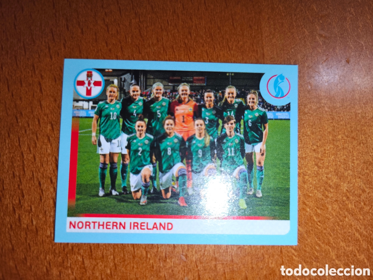 Cromos de F&uacute;tbol: Alineaci&oacute;n Irlanda Del Norte n&deg;18 Women's England 2022