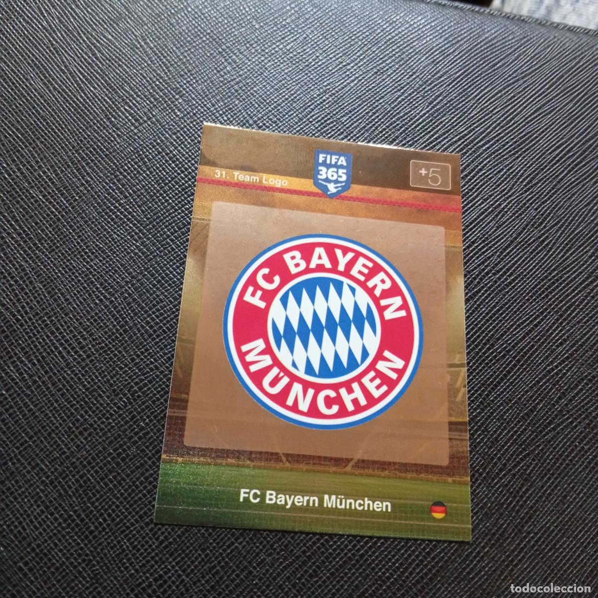 Cromos de F&uacute;tbol: 31 ESCUDO BAYERN MUNICH ADRENALYN 2015 2016 FIFA 365 CROMO FUTBOL 15 16 - A134 PG22