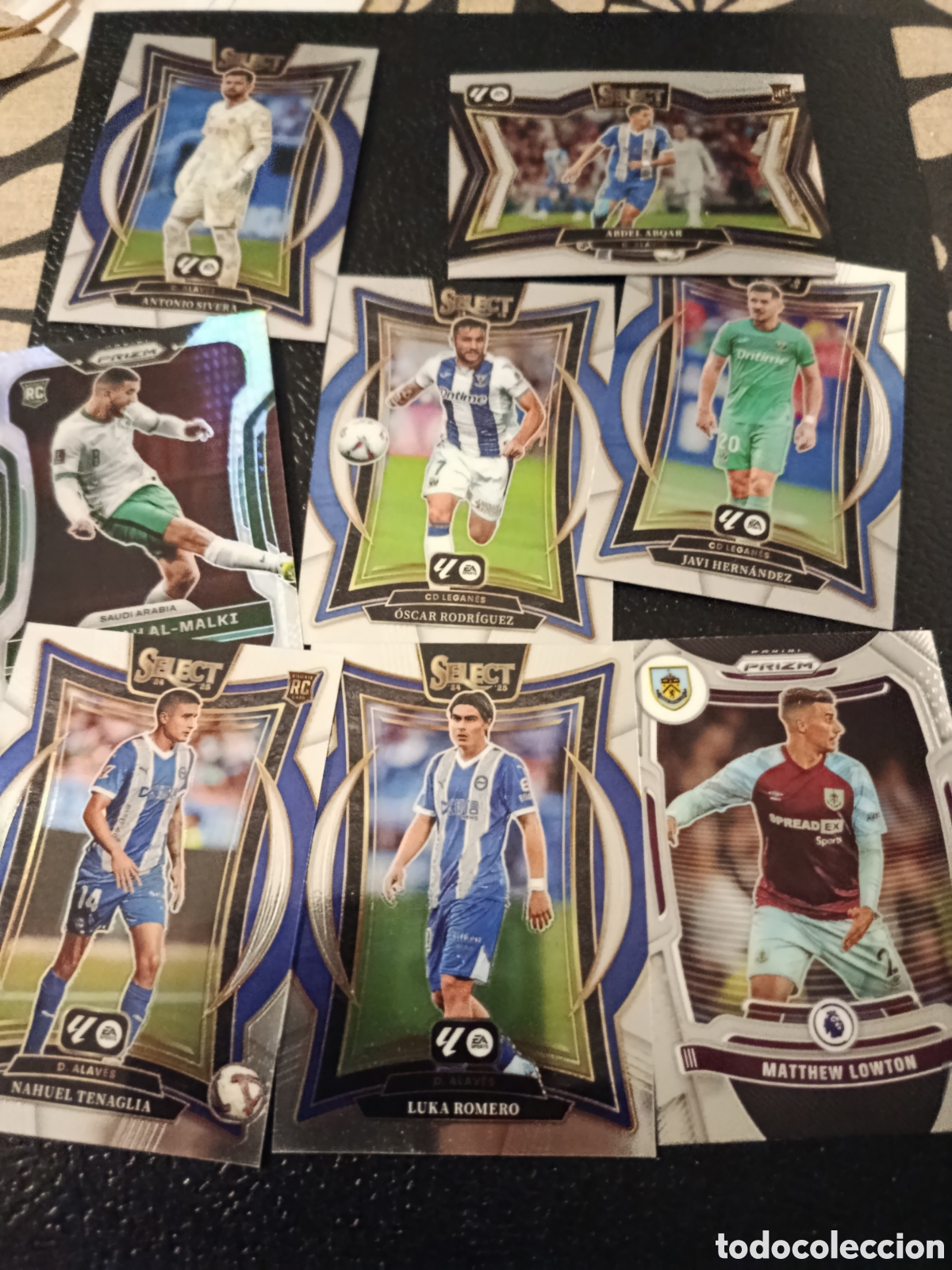 Cromos de F&uacute;tbol: Lote 8 cromos PANINI SELECT LA LIGA 2024/25