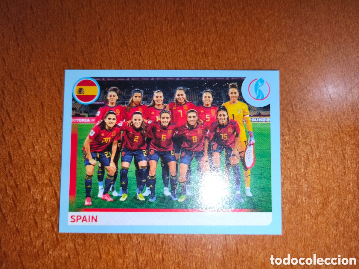 Cromos de F&uacute;tbol: Alineaci&oacute;n Espa&ntilde;a n&deg;21 Uefa Women's Euro 2022