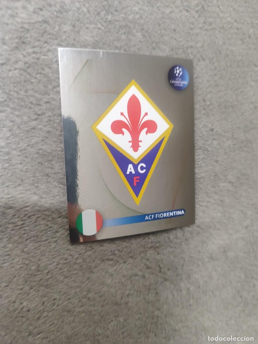 Cromos de F&uacute;tbol: 281 CHAMPIONS LEAGUE 08 09 PANINI ESCUDO LOGO - ACF FIORENTINA - 2008 2009 UCL UEFA