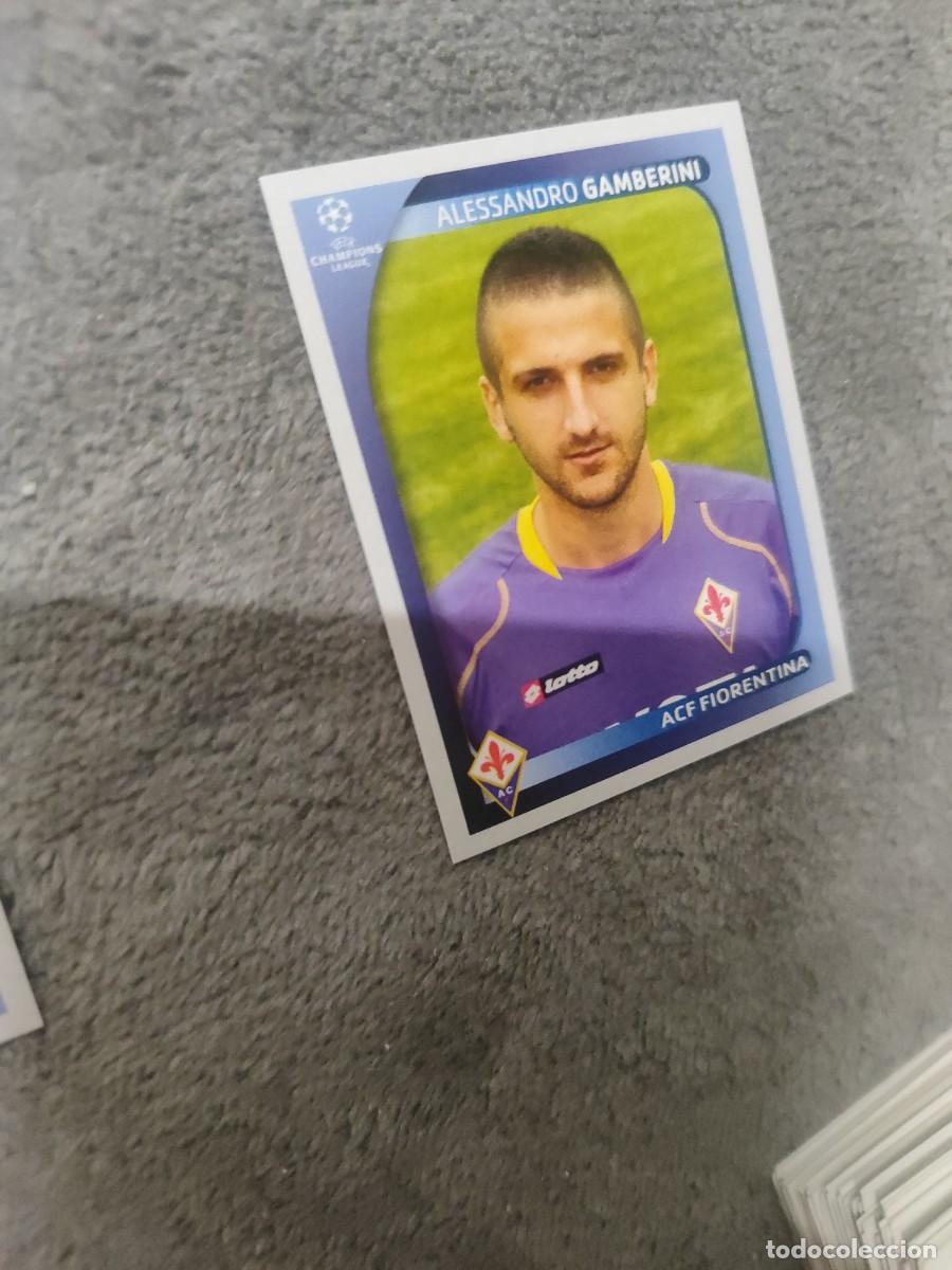 Cromos de F&uacute;tbol: 283 CHAMPIONS LEAGUE 08 09 PANINI ALESSANDRO GAMBERINI - ACF FIORENTINA - 2008 2009 UCL UEFA