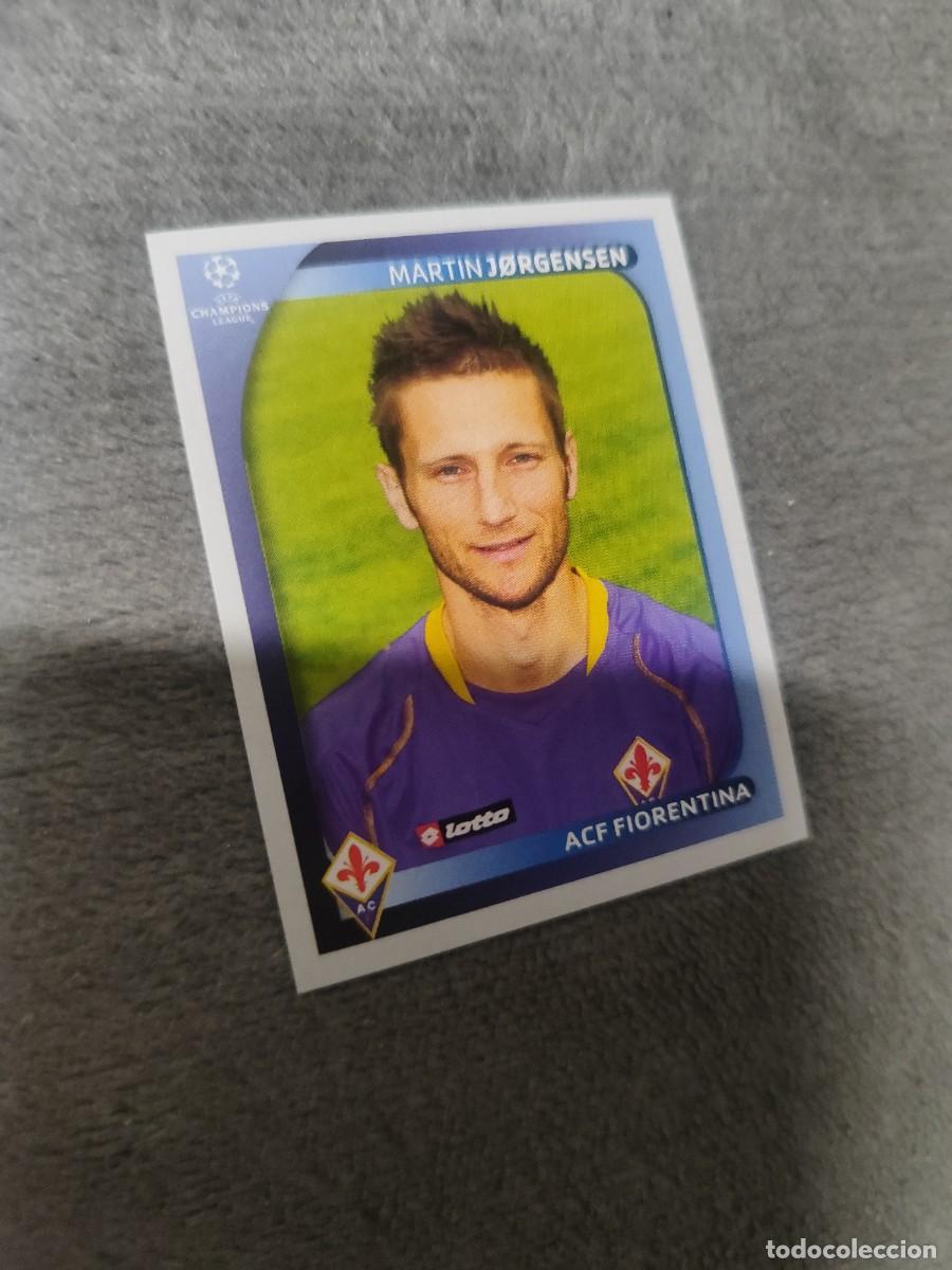 Cromos de F&uacute;tbol: 288 CHAMPIONS LEAGUE 08 09 PANINI MARTIN J&Oslash;RGENSEN - ACF FIORENTINA - 2008 2009 UCL UEFA