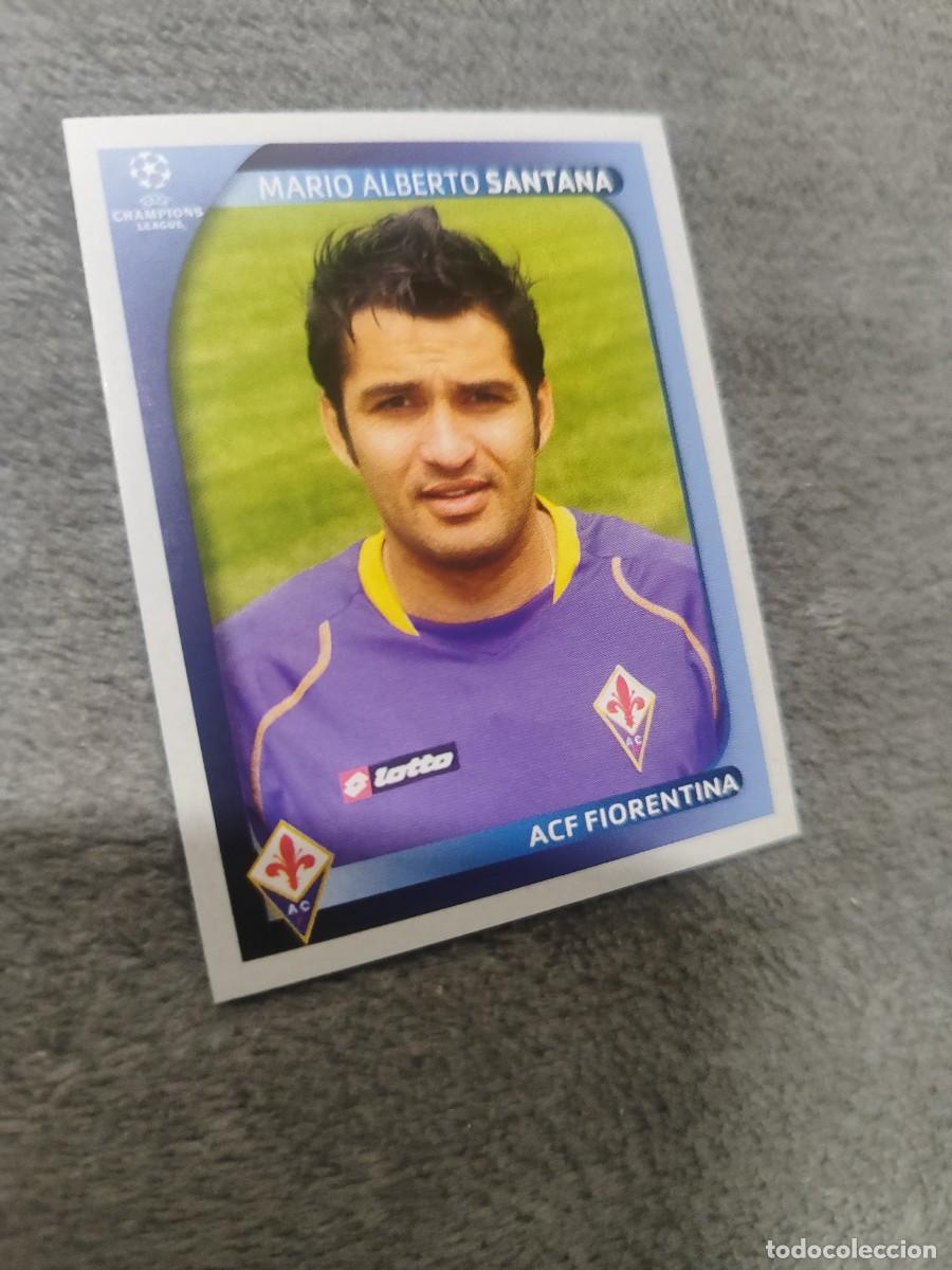 Cromos de F&uacute;tbol: 293 CHAMPIONS LEAGUE 08 09 PANINI MARIO ALBERTO SANTANA - ACF FIORENTINA - 2008 2009 UCL UEFA