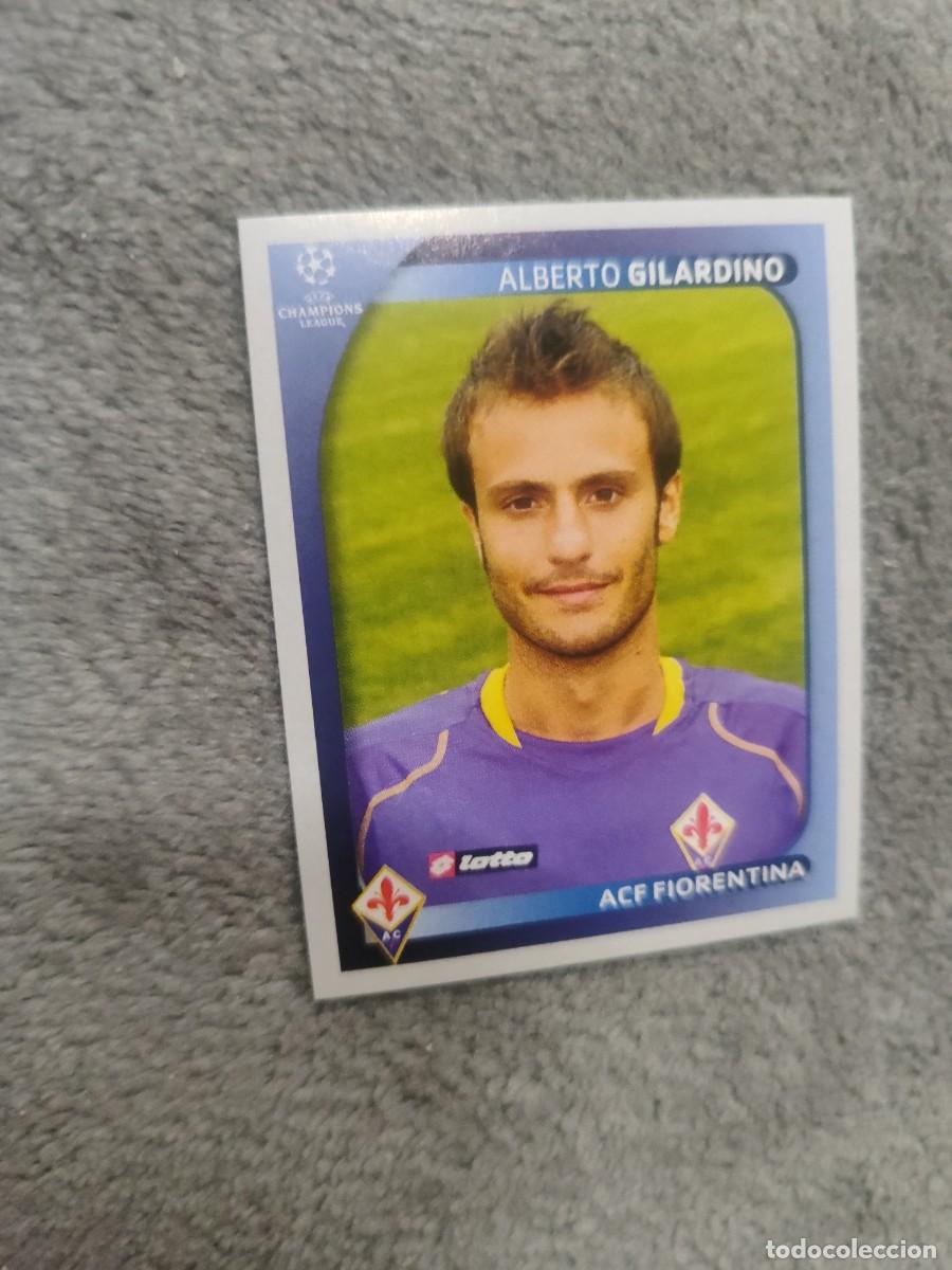 Cromos de F&uacute;tbol: 296 CHAMPIONS LEAGUE 08 09 PANINI ALBERTO GILARDINO - ACF FIORENTINA - 2008 2009 UCL UEFA