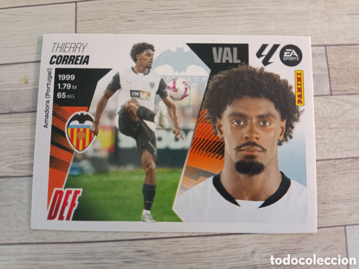 Cromos de F&uacute;tbol: 5A CORREIA 5 A VALENCIA LIGA ESTE 2025 2026 PANINI 25 26 SIN PEGAR