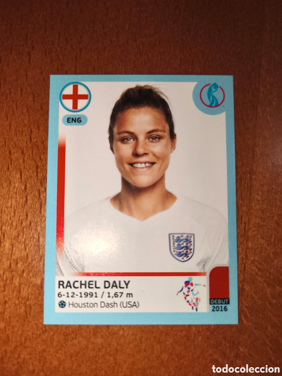 Cromos de F&uacute;tbol: Rachel Daly n&deg;37 Uefa Women's Euro 2022 Inglaterra