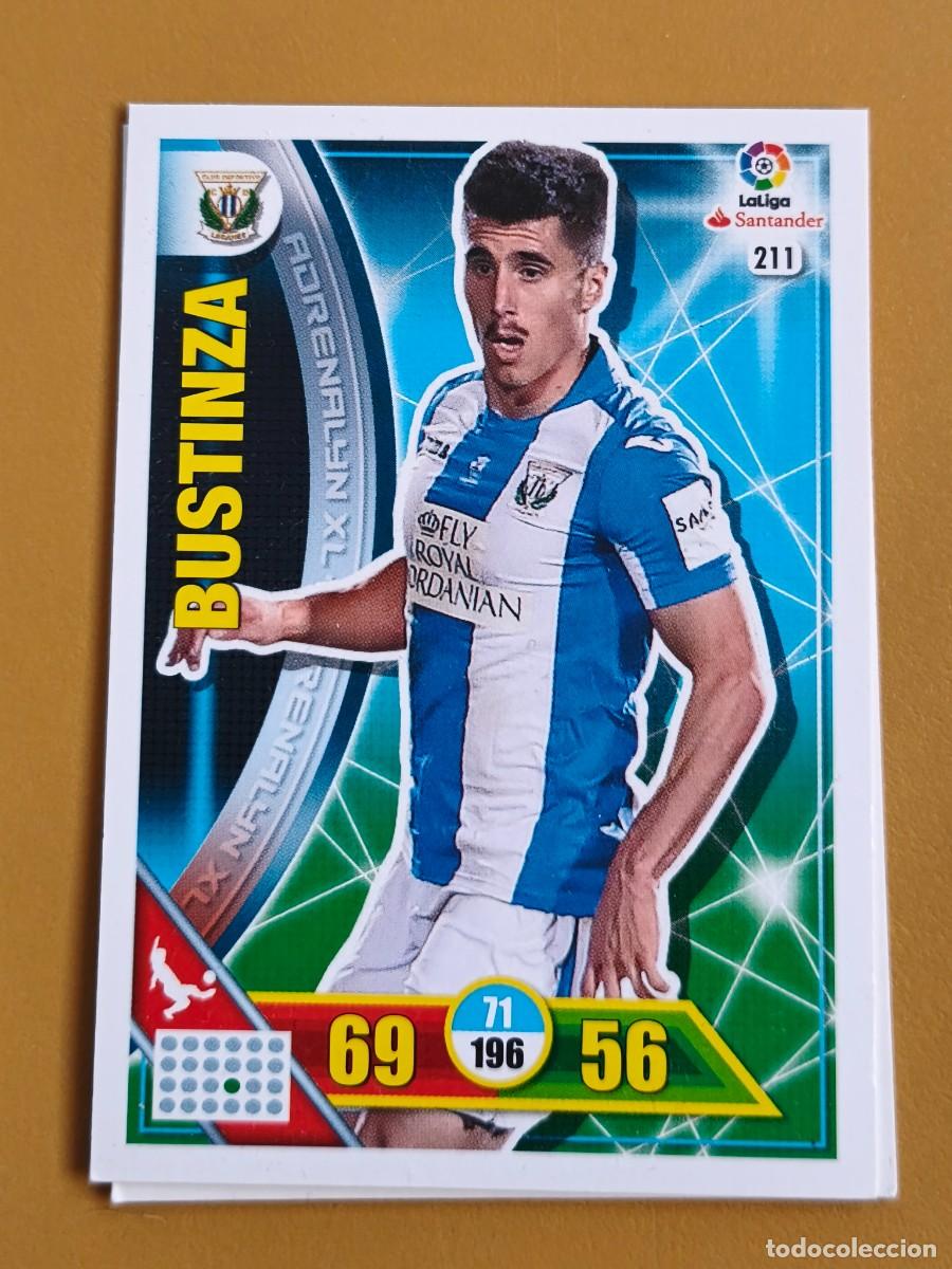 Cromos de F&uacute;tbol: bustinza, 2016 17 adrenalyn
