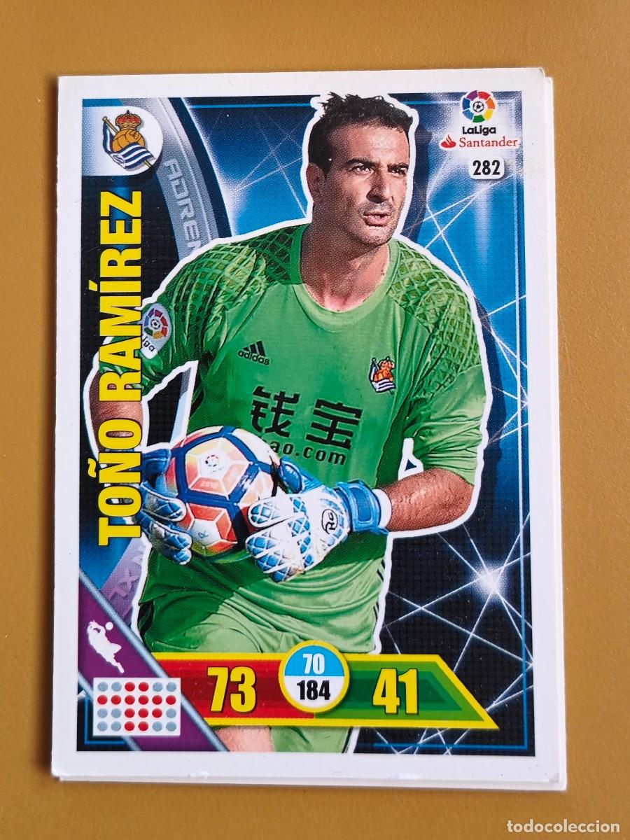 Cromos de F&uacute;tbol: to&ntilde;o ramirez, adrenalyn 2016 17