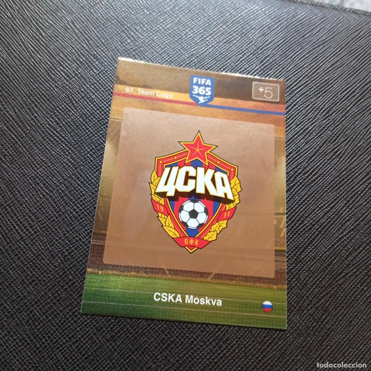 Cromos de F&uacute;tbol: 67 ESCUDO CSKA MOSCU ADRENALYN 2015 2016 FIFA 365 CROMO FUTBOL 15 16 - A134 PG56