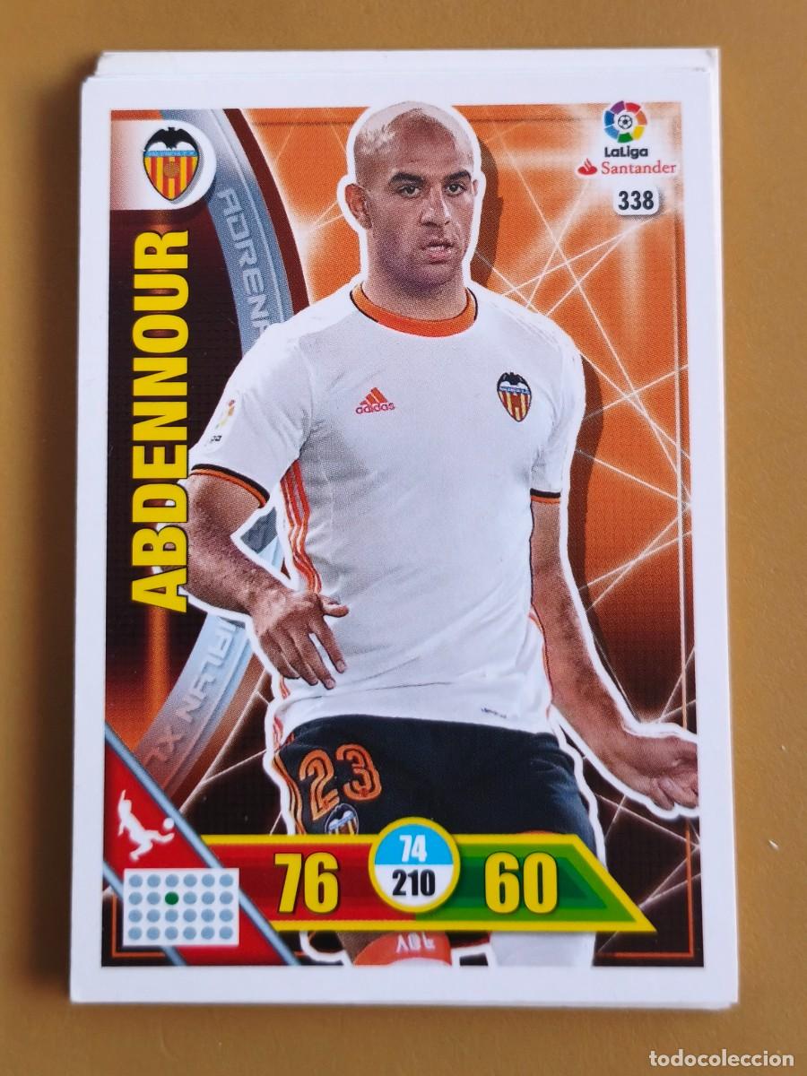 Cromos de F&uacute;tbol: abdennour, adrenalyn 2016 17
