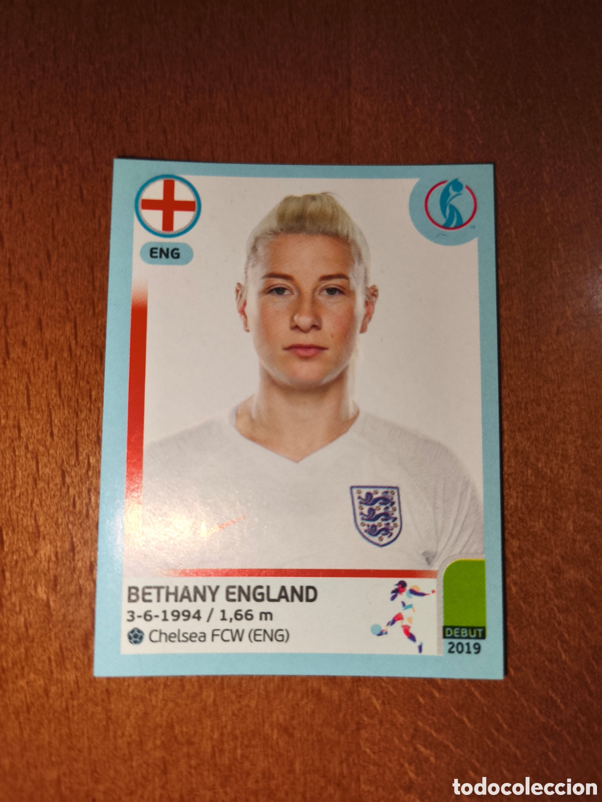 Cromos de F&uacute;tbol: Bethany England n&deg;46 Uefa Women's Euro 2022 Inglaterra