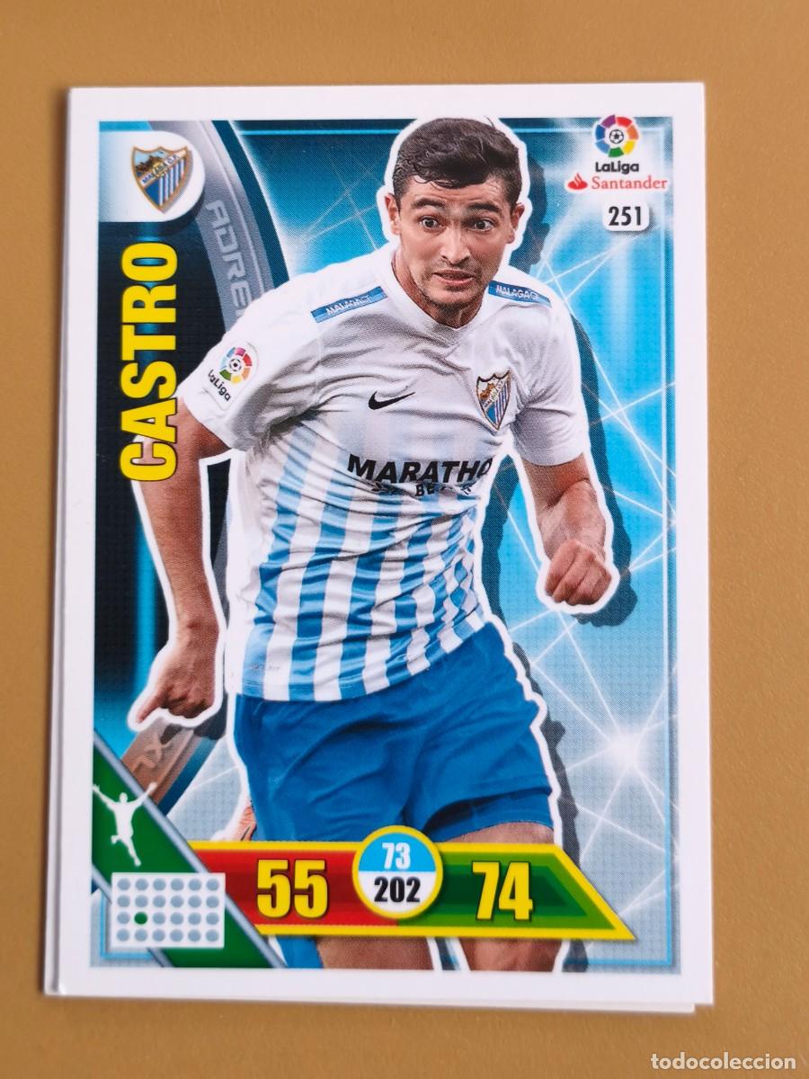 Cromos de F&uacute;tbol: castro, adrenalyn 2016 17