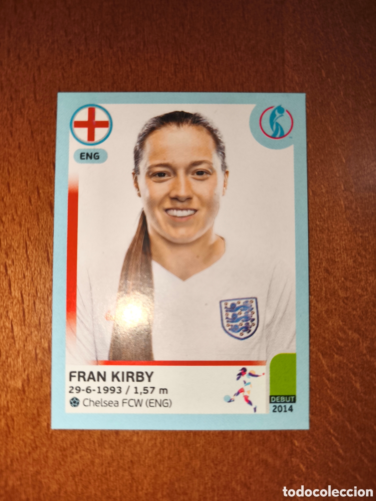 Cromos de F&uacute;tbol: Fran Kirby n&deg;47 Uefa Women's Euro 2022 Inglaterra