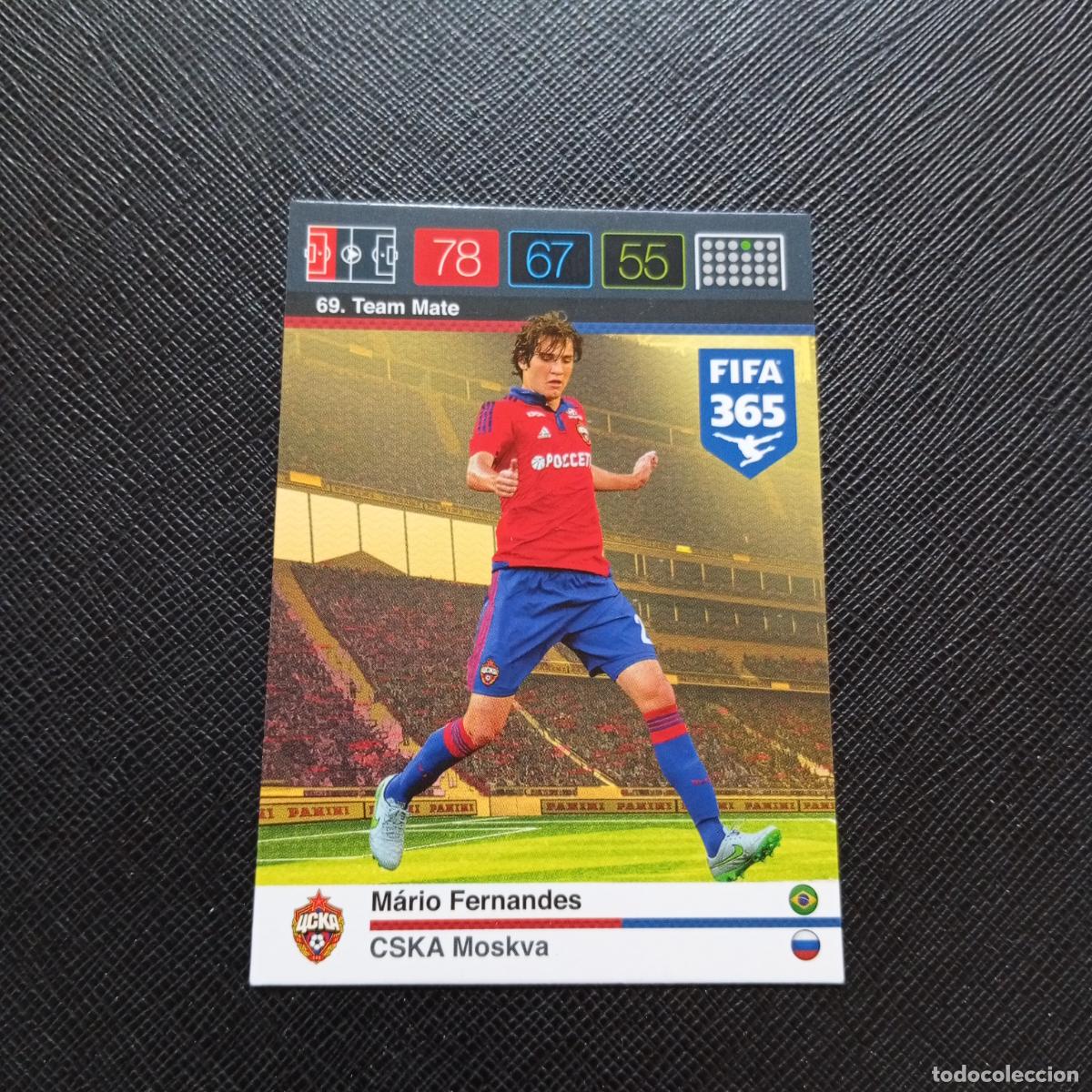 Cromos de F&uacute;tbol: 69 MARIO FERNANDES CSKA MOSCU ADRENALYN 2015 2016 FIFA 365 CROMO FUTBOL 15 16 - A91 PG1