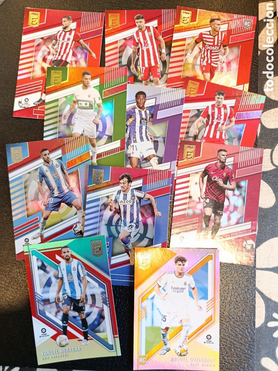 Cromos de F&uacute;tbol: LOTE 11 CROMOS PANINI DONRUSS 21/22 Y 22/23