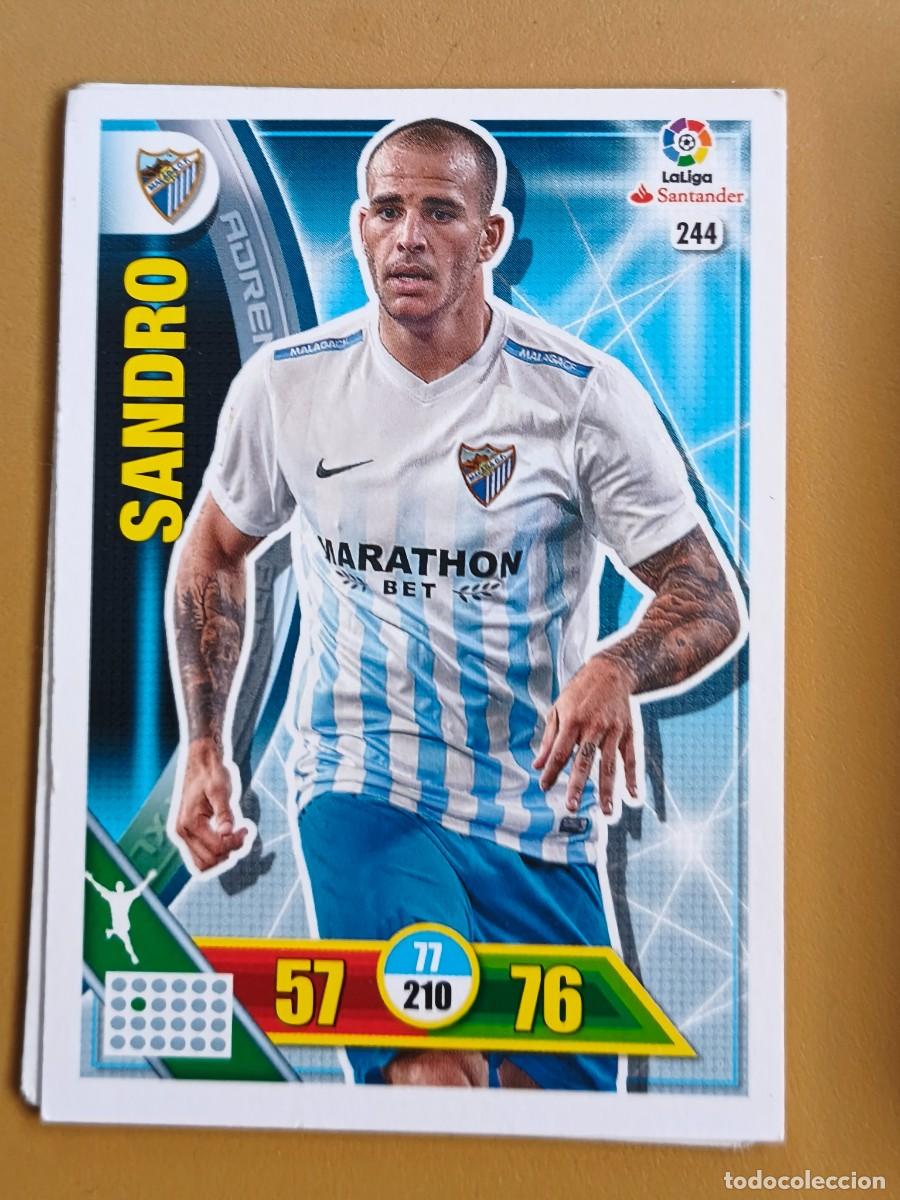 Cromos de f&uacute;tbol: sandro, adrenalyn 2016 17 - Foto 1