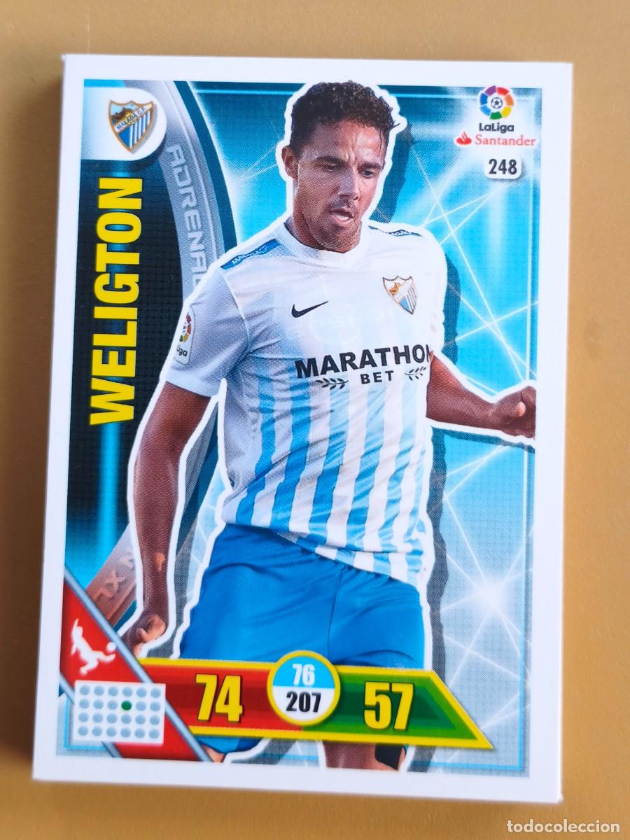Cromos de F&uacute;tbol: weligton, adrenalyn 2016 17