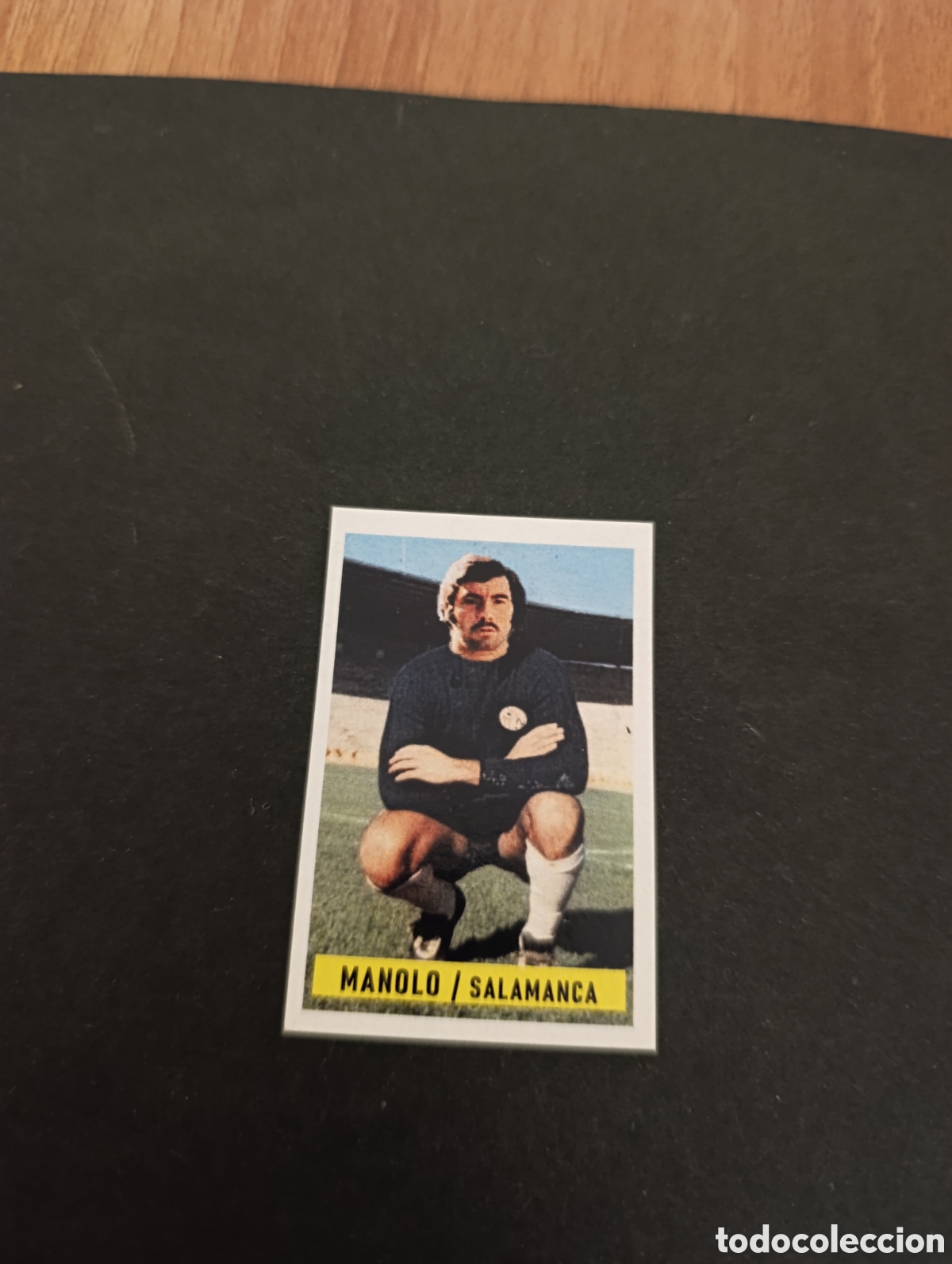 Cromos de F&uacute;tbol: Cromo Manolo UD Salamanca Liga Este 74 75, ampliaci&oacute;n de la colecci&oacute;n