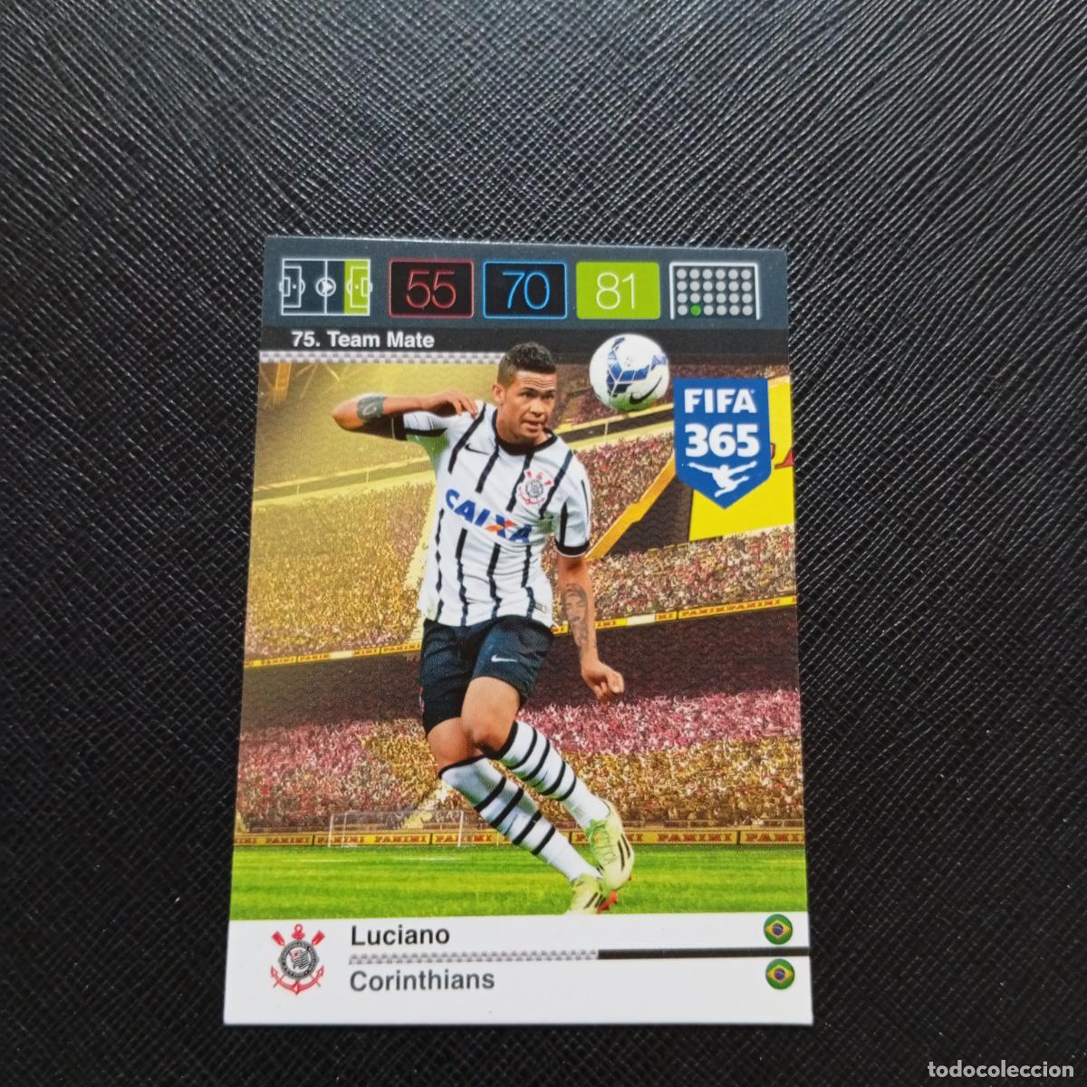 Cromos de F&uacute;tbol: 75 LUCIANO CORINTHIANS ADRENALYN 2015 2016 FIFA 365 CROMO FUTBOL 15 16 - A91 PG8