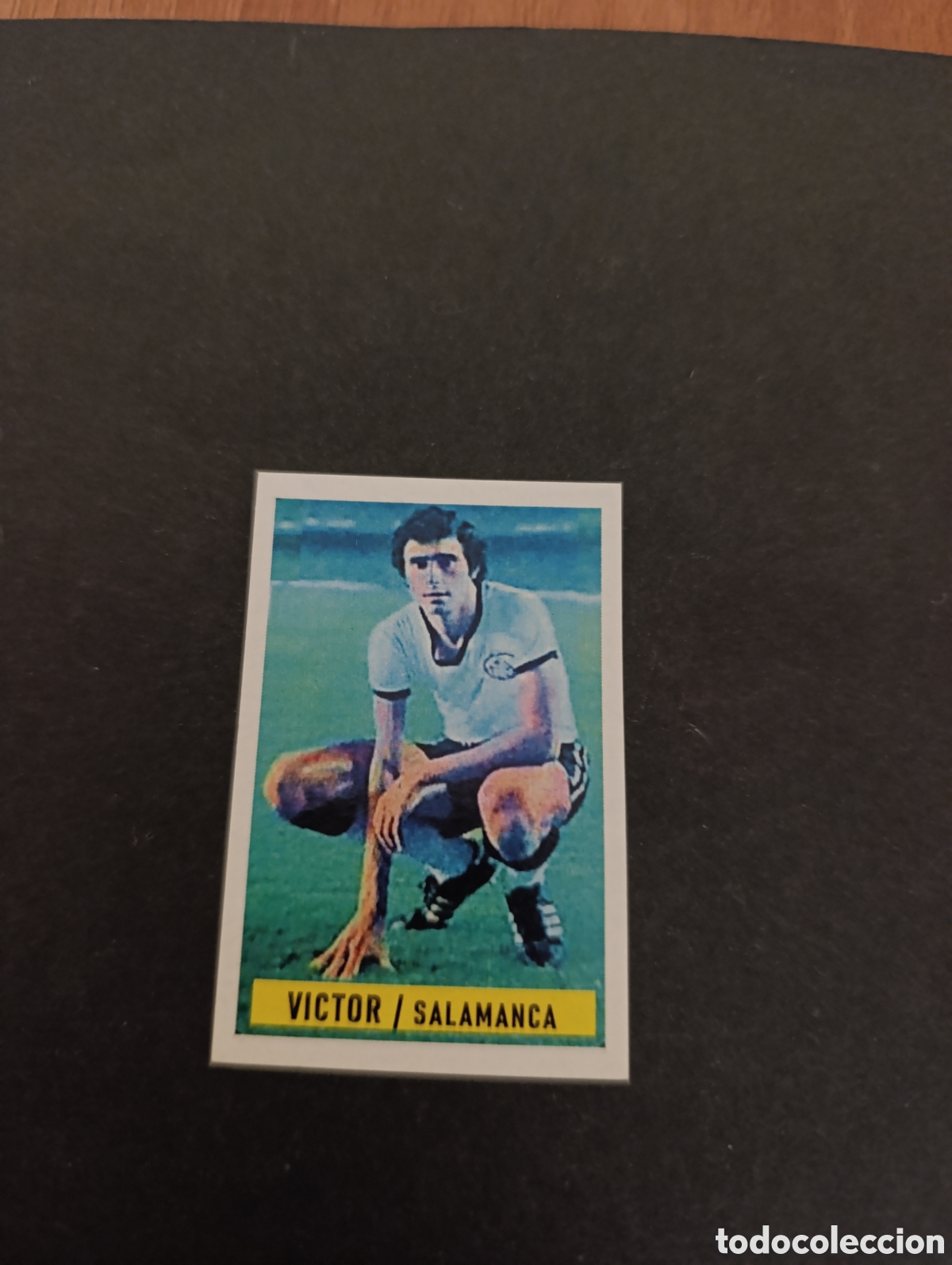 Cromos de F&uacute;tbol: Cromo V&iacute;ctor UD Salamanca Liga Este 74 75, ampliaci&oacute;n de la colecci&oacute;n