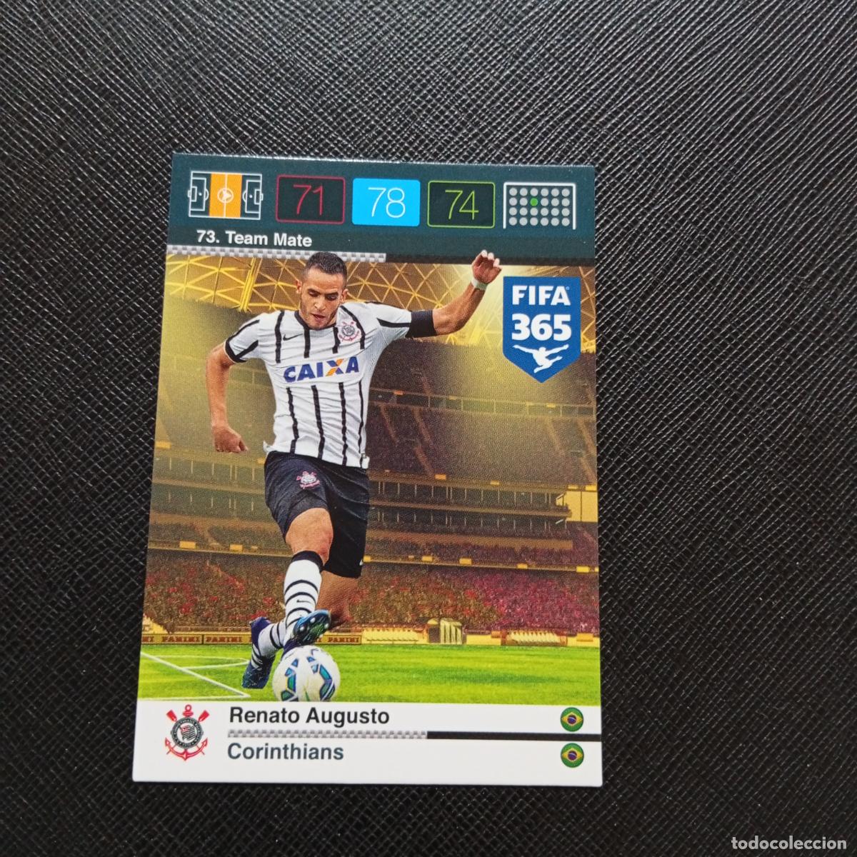 Cromos de F&uacute;tbol: 73 REANTO AUGUSTO CORINTHIANS ADRENALYN 2015 2016 FIFA 365 CROMO FUTBOL 15 16 - A91 PG10