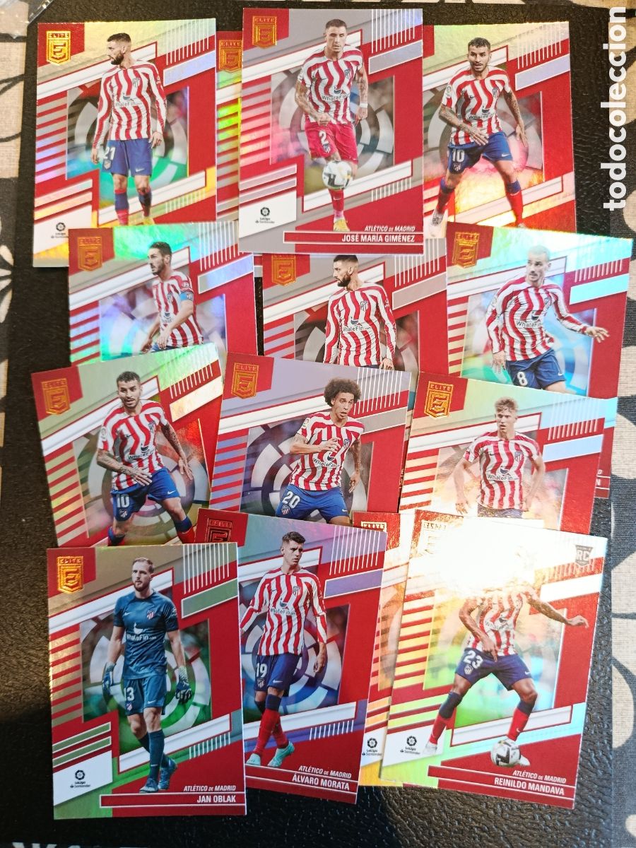 Cromos de Futebol: AT MADRID LOTE 14 CROMOS PANINI DONRUSS 22/23