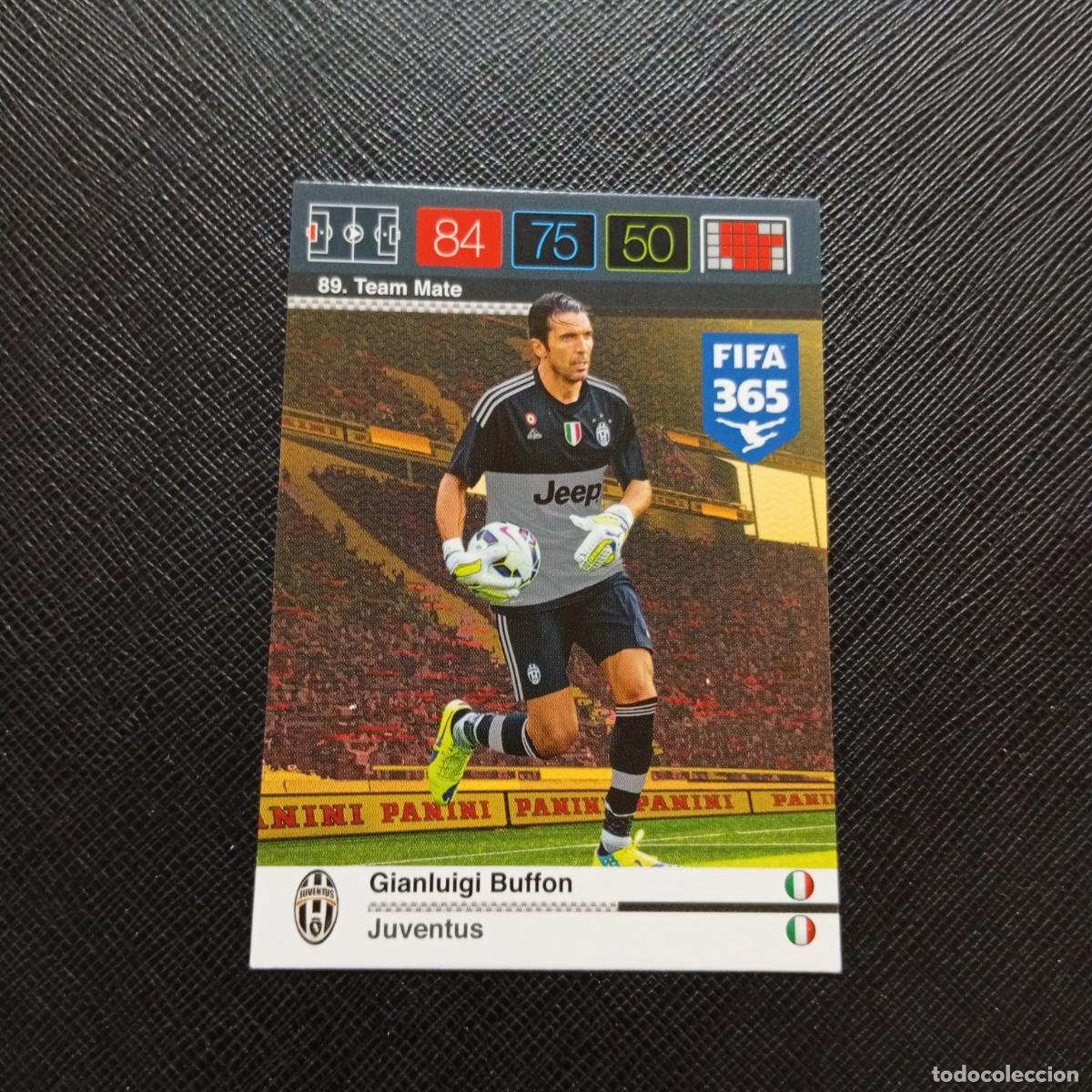 Cromos de F&uacute;tbol: 89 BUFFON JUVENTUS ADRENALYN 2015 2016 FIFA 365 CROMO FUTBOL 15 16 - A91 PG11