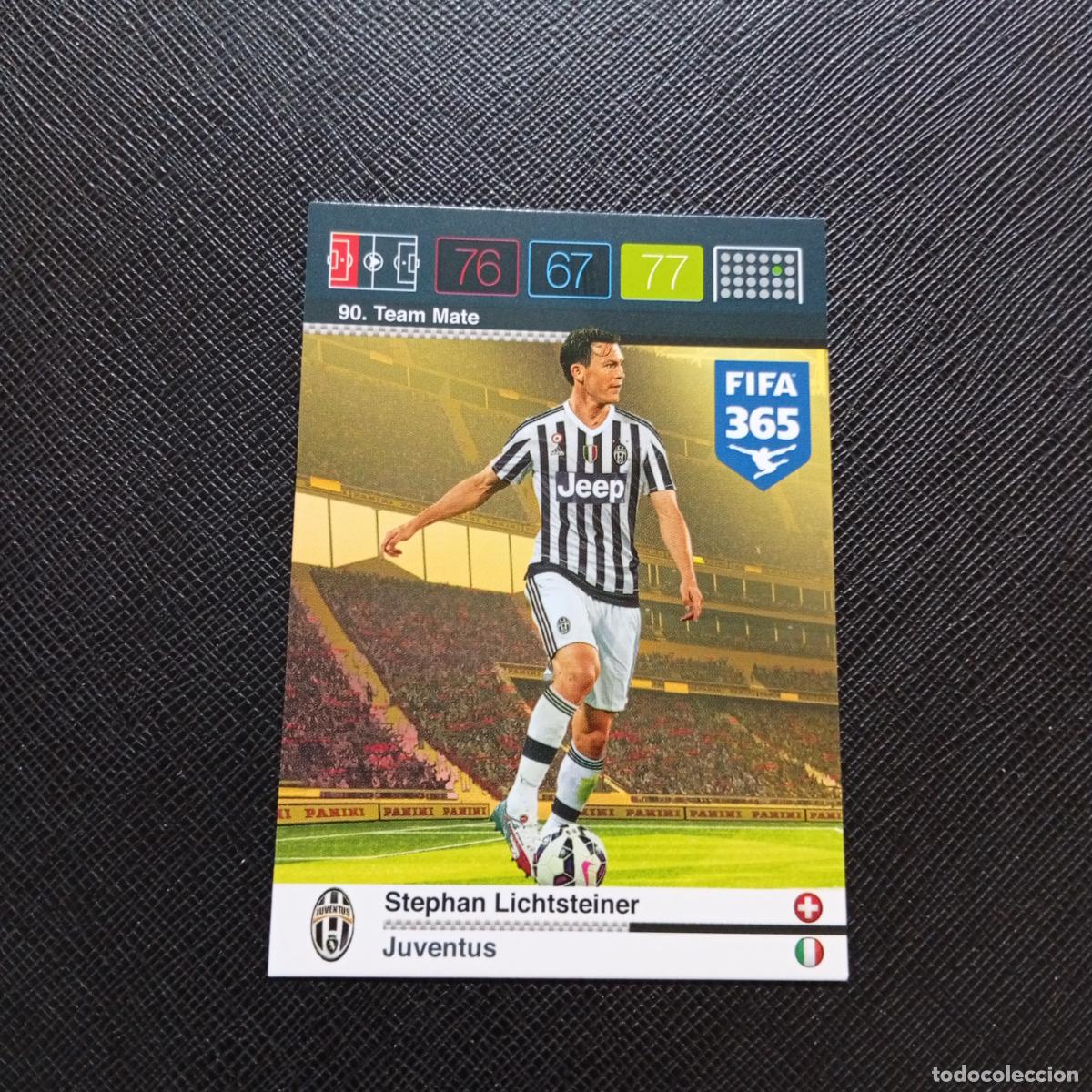 Cromos de F&uacute;tbol: 90 LICHTSTEINER JUVENTUS ADRENALYN 2015 2016 FIFA 365 CROMO FUTBOL 15 16 - A91 PG12