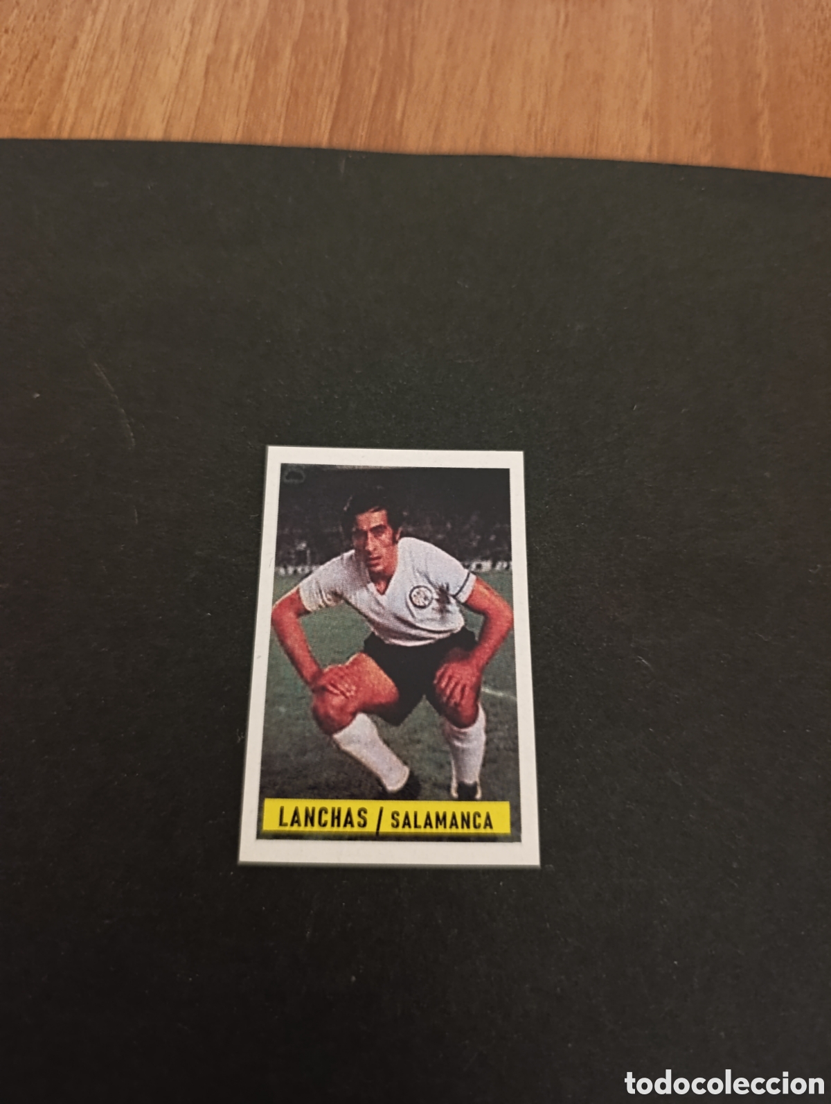 Cromos de F&uacute;tbol: Cromo Lanchas UD Salamanca Liga Este 74 75, ampliaci&oacute;n de la colecci&oacute;n