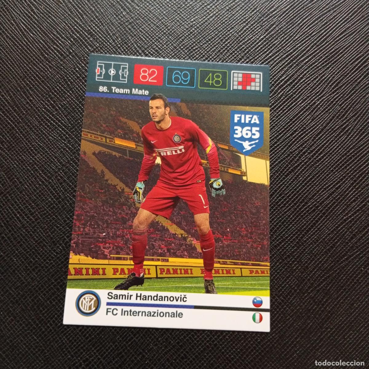 Cromos de F&uacute;tbol: 86 HANDANOVIC INTER MILAN ADRENALYN 2015 2016 FIFA 365 CROMO FUTBOL 15 16 - A91 PG13