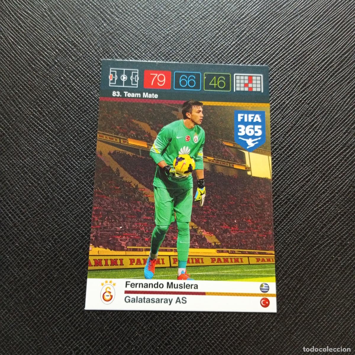 Cartes &agrave; collectionner de Football: 83 MUSLERA GALATASARAY ADRENALYN 2015 2016 FIFA 365 CROMO FUTBOL 15 16 - A91 PG14