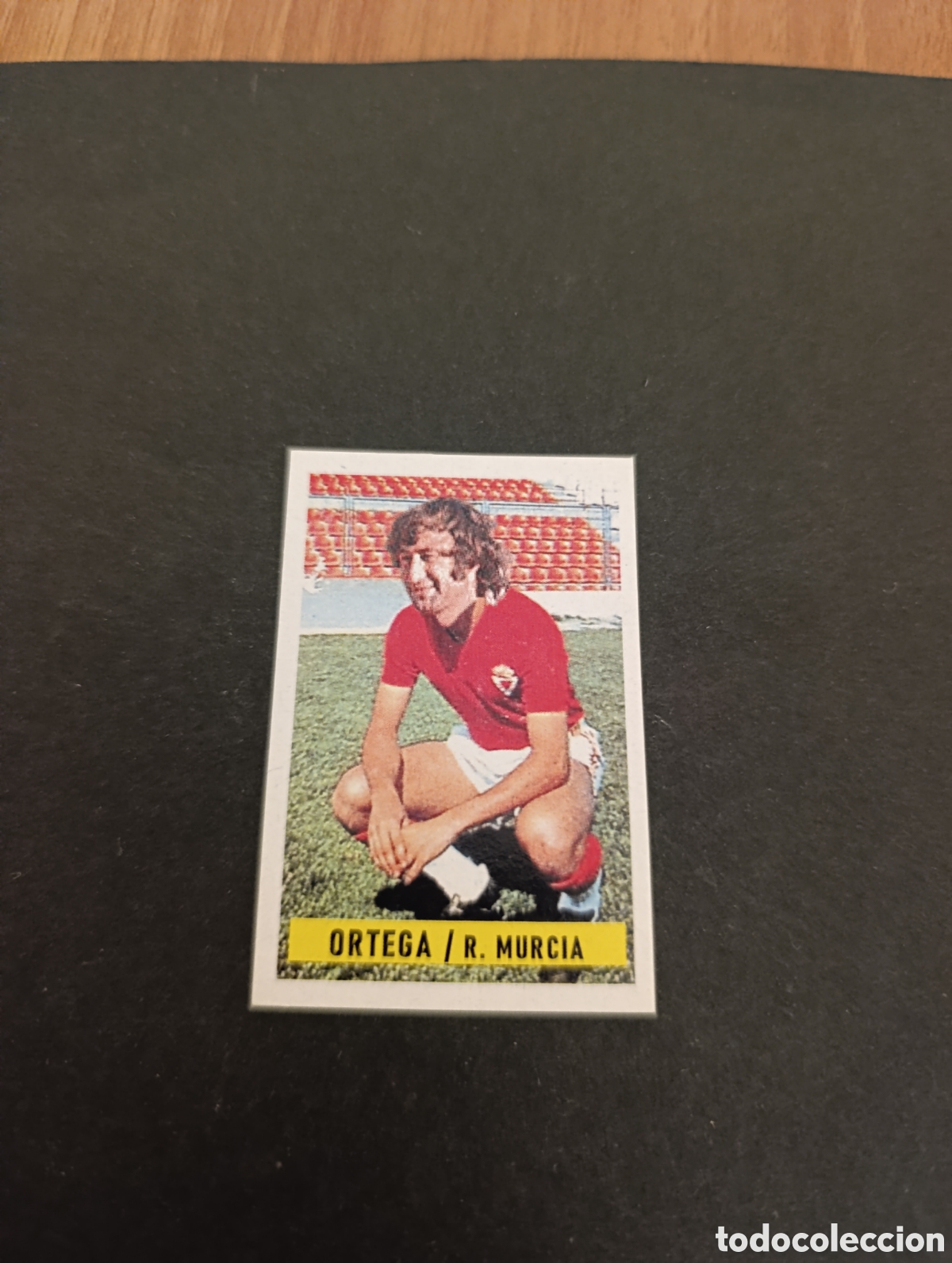 Cartes &agrave; collectionner de Football: Cromo Ortega Real Murcia Liga Este 74 75, ampliaci&oacute;n de la colecci&oacute;n