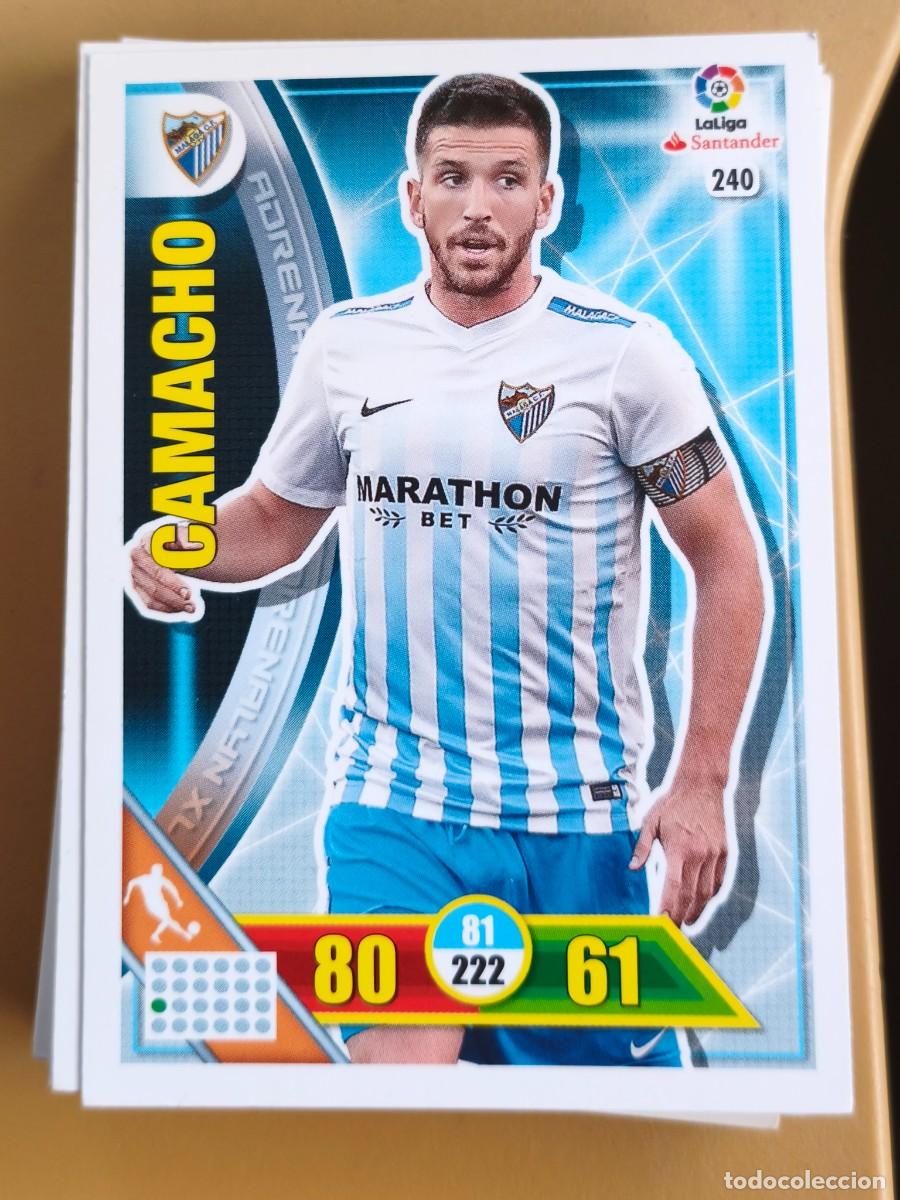 Cromos de f&uacute;tbol: camacho, adrenalyn 2016 17 - Foto 1