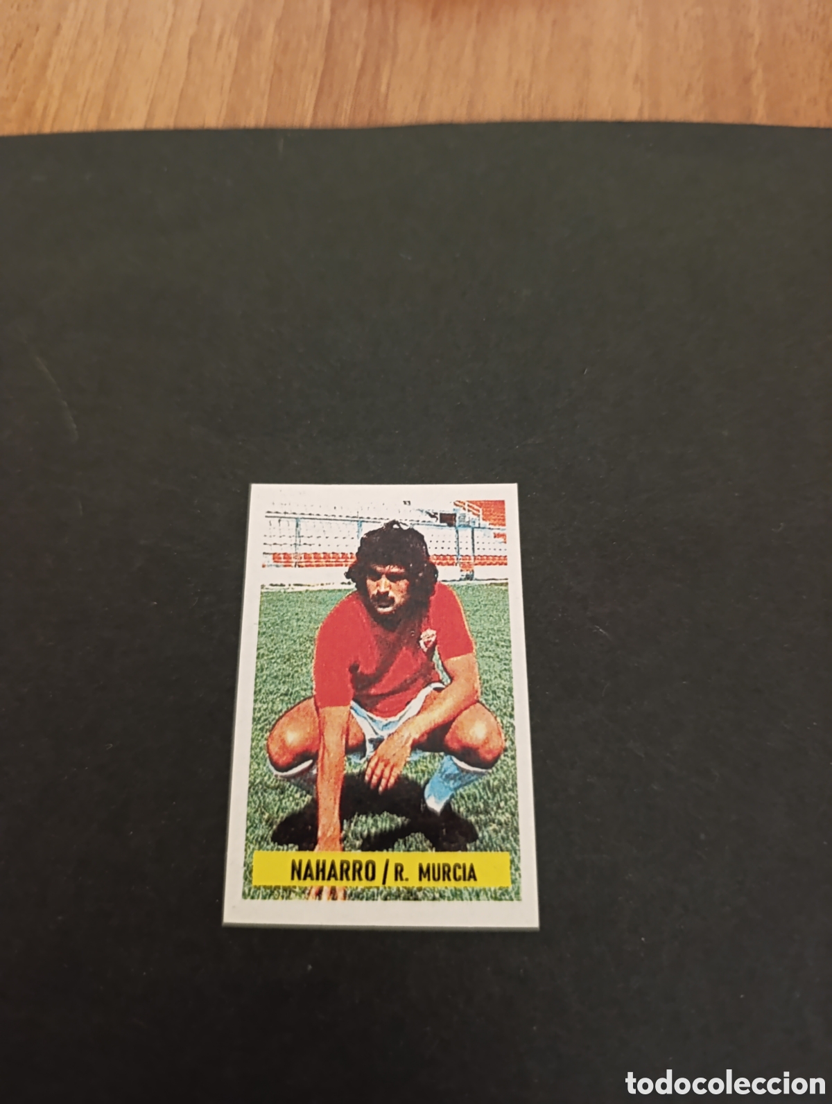 Figurine di Calcio: Cromo Naharro Real Murcia Liga Este 74 75, ampliaci&oacute;n de la colecci&oacute;n