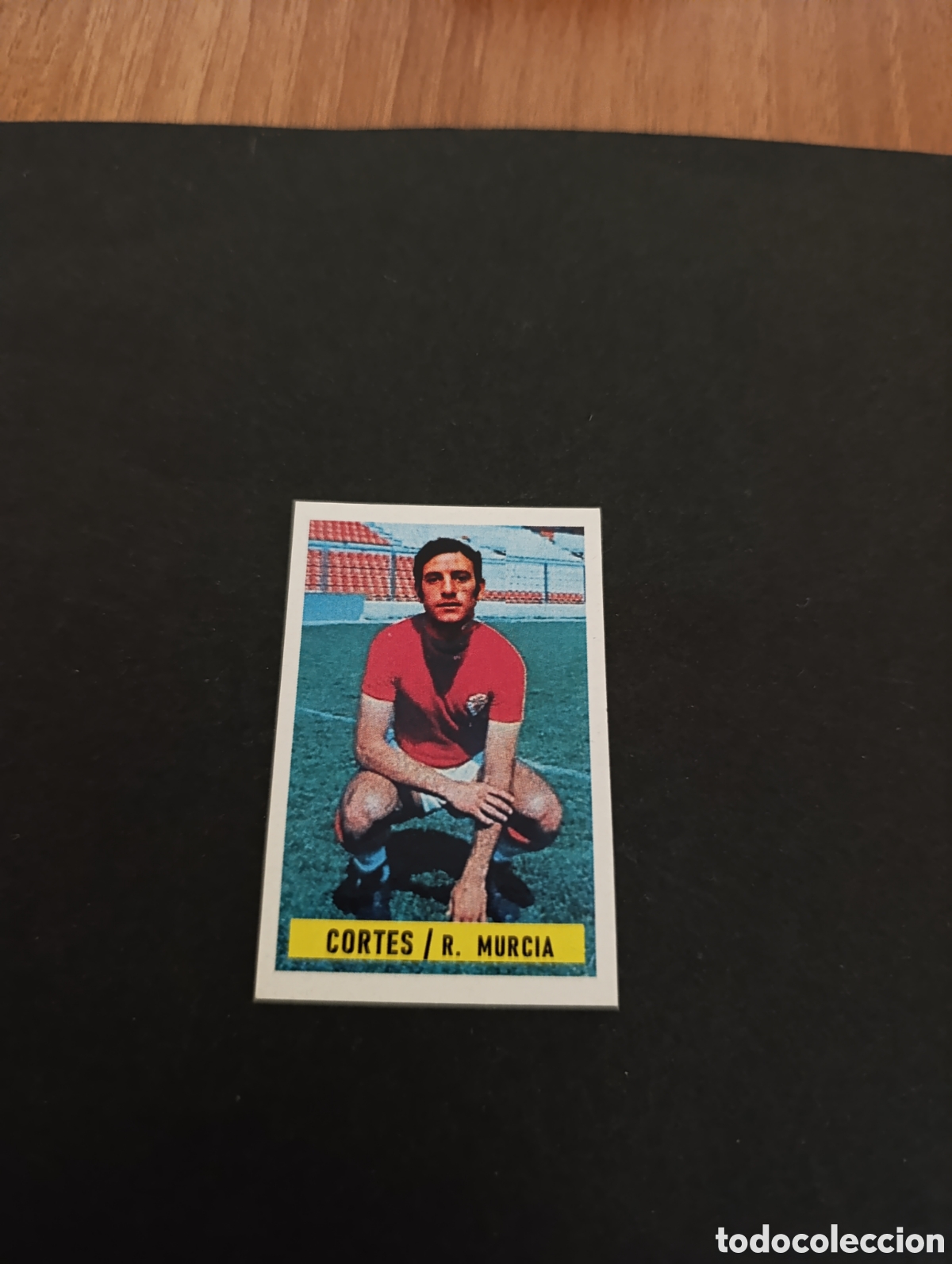 Figurine di Calcio: Cromo Cort&eacute;s Real Murcia Liga Este 74 75, ampliaci&oacute;n de la colecci&oacute;n