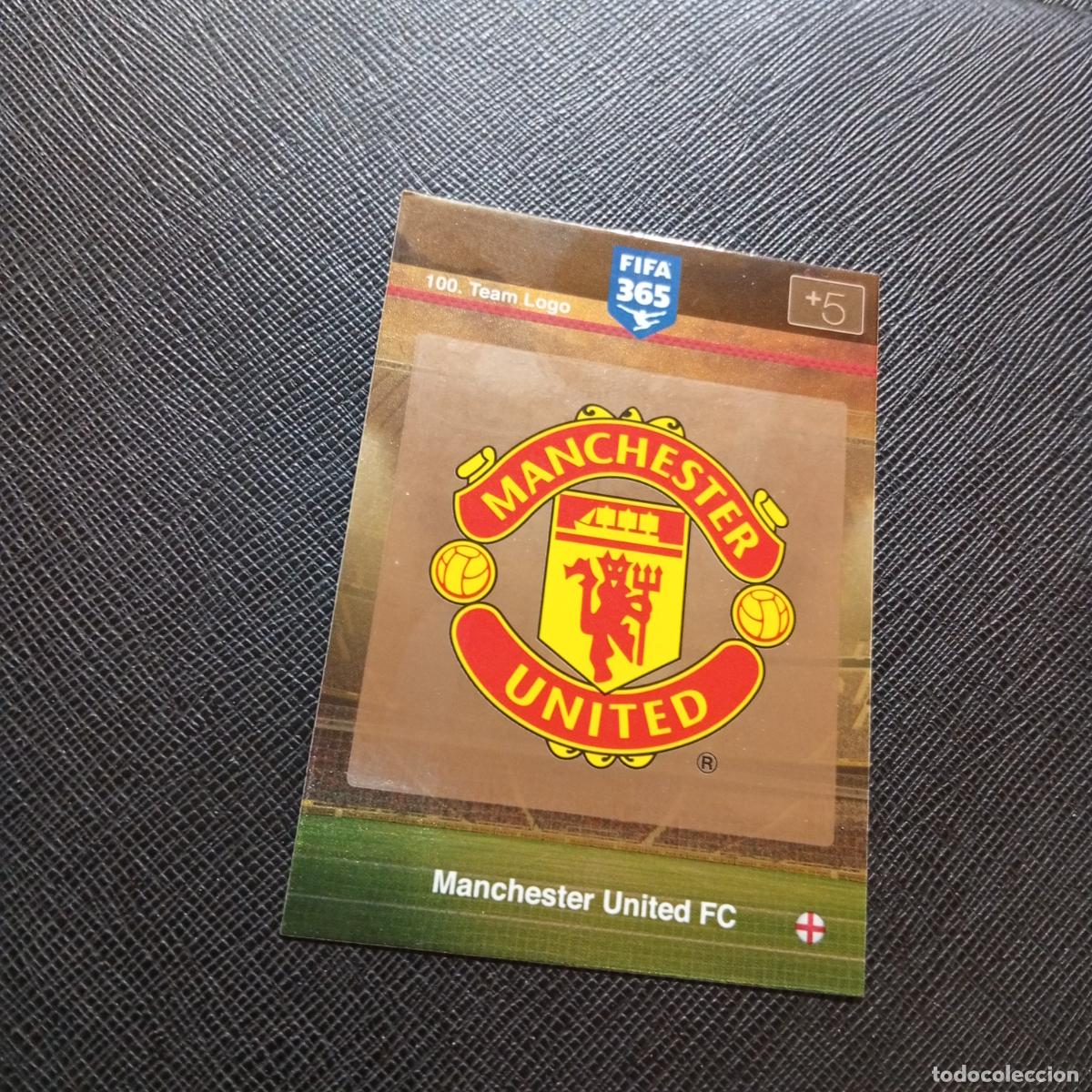 Cromos de F&uacute;tbol: 100 ESCUDO MANCHESTER UNITED ADRENALYN 2015 2016 FIFA 365 CROMO FUTBOL 15 16 - A91 PG17