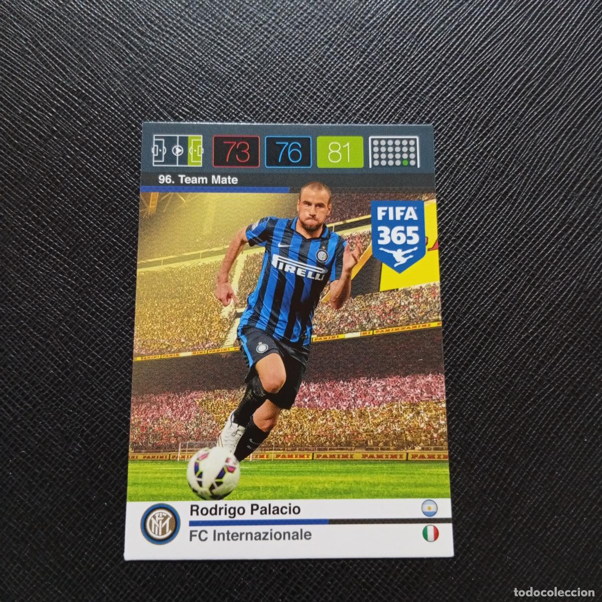 Cromos de F&uacute;tbol: 96 RODRIGO PALACIO INTER MILAN ADRENALYN 2015 2016 FIFA 365 CROMO FUTBOL 15 16 - A91 PG19