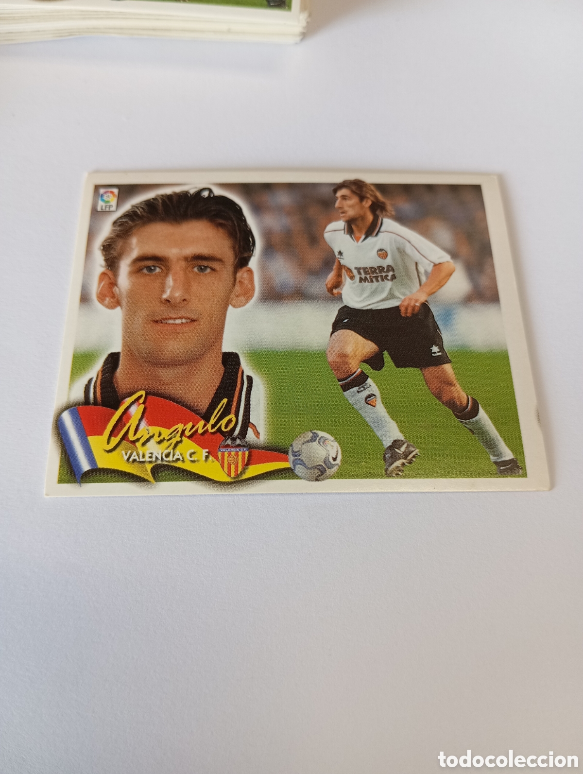 Cromos de F&uacute;tbol: ANGULO Valencia LIGA ESTE 2000 2001 PANINI 00 01 NUEVO SIN PEGAR