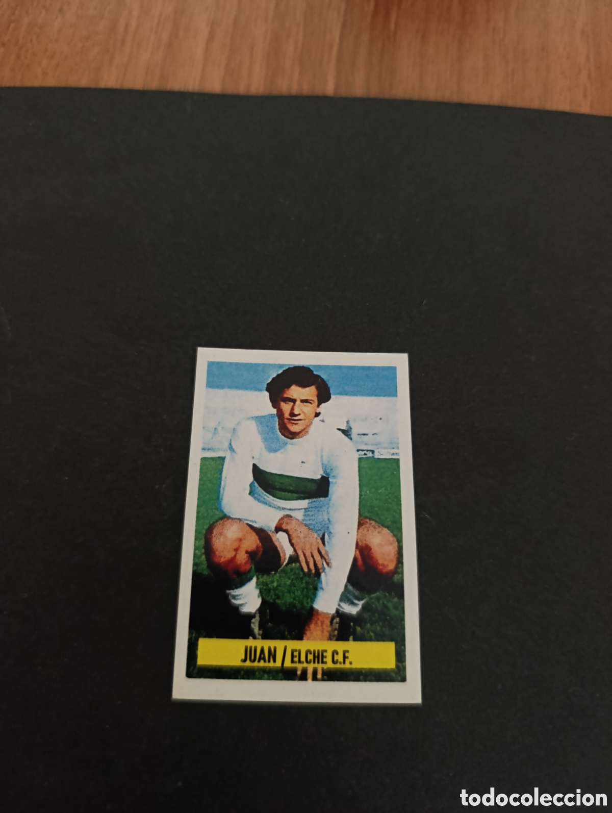 Cromos de F&uacute;tbol: Cromo Juan Elche Liga Este 74 75, ampliaci&oacute;n de la colecci&oacute;n