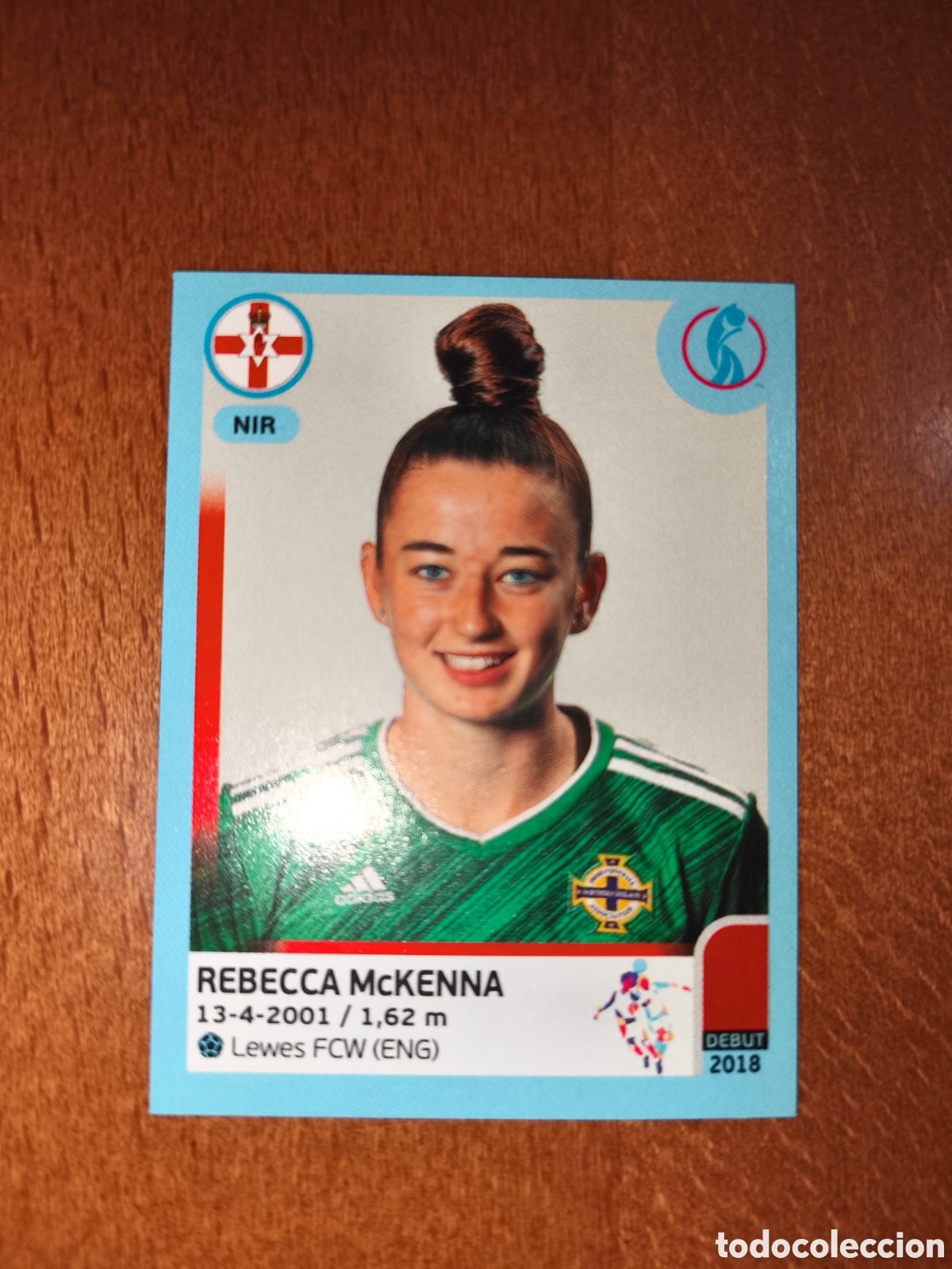 Cromos de F&uacute;tbol: Rebecca McKenna n&deg;101 Uefa Women's Euro 2022 Irlanda Del Norte