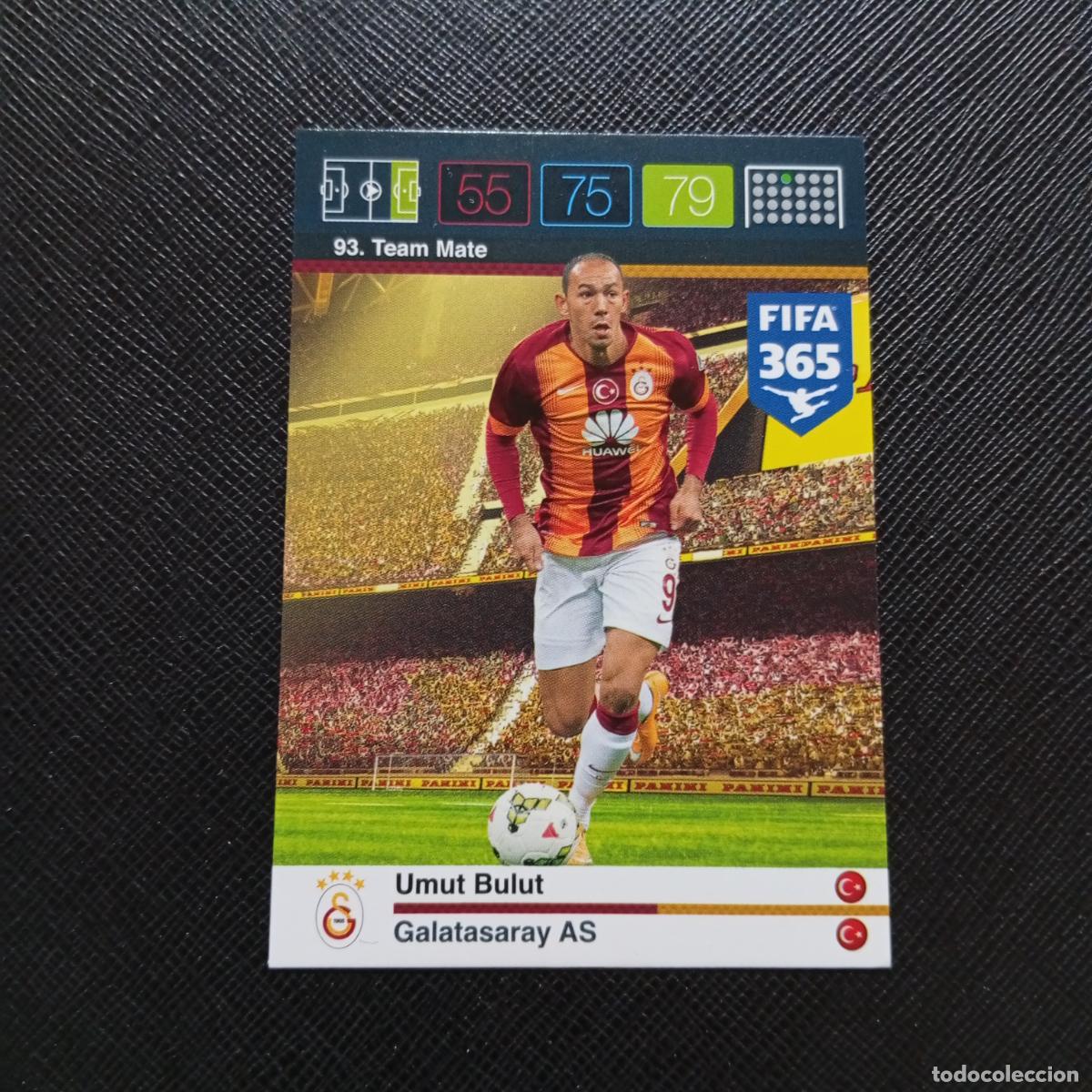 Cromos de F&uacute;tbol: 93 UMUT BULUT GALATASARAY ADRENALYN 2015 2016 FIFA 365 CROMO FUTBOL 15 16 - A91 PG20