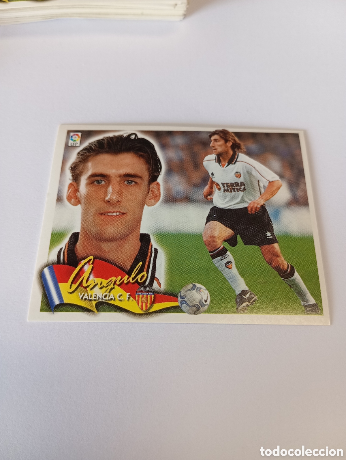 Cromos de F&uacute;tbol: ANGULO Valencia LIGA ESTE 2000 2001 PANINI 00 01 NUEVO SIN PEGAR