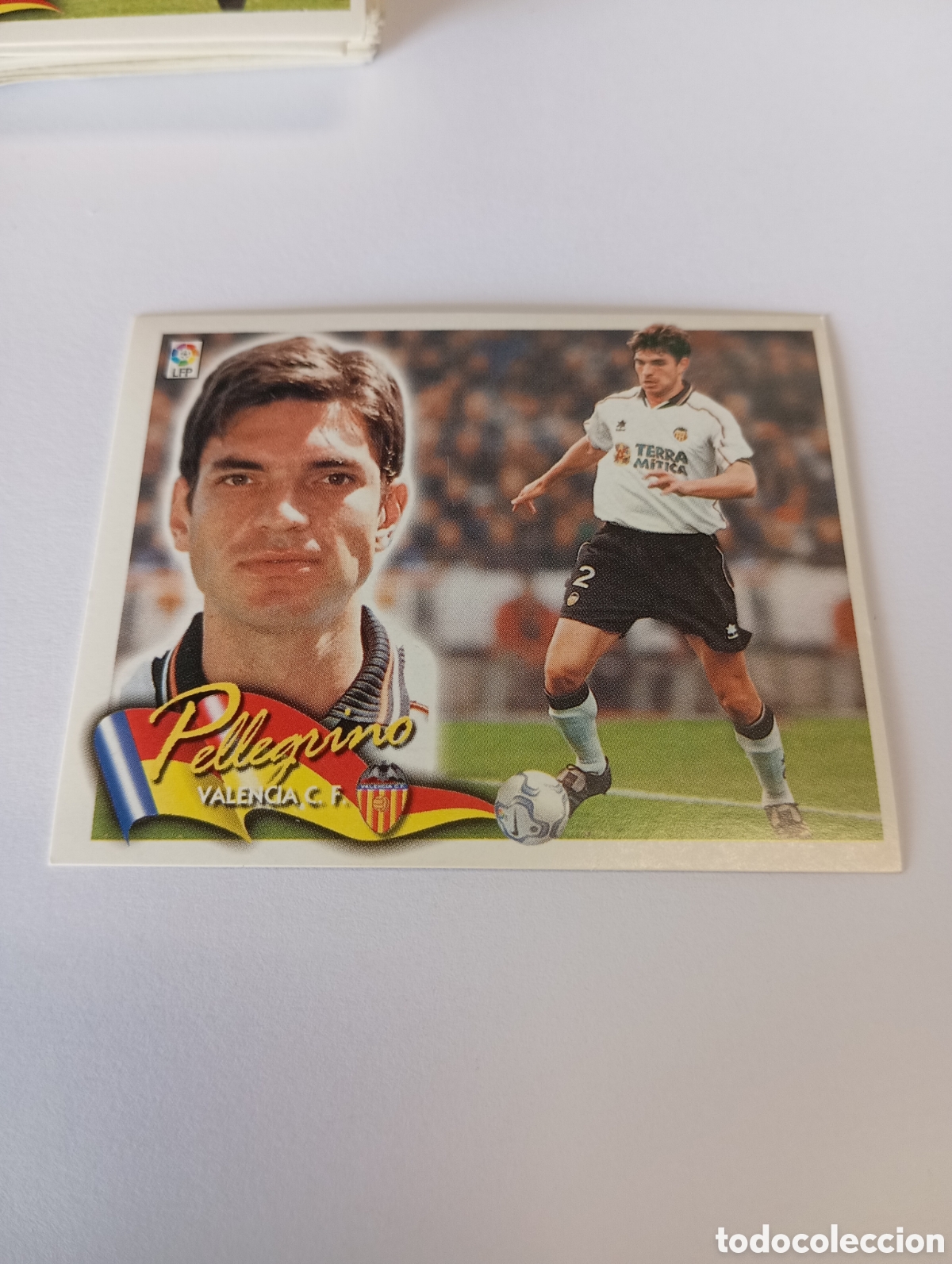 Cromos de F&uacute;tbol: PELLEGRINO Valencia LIGA ESTE 2000 2001 PANINI 00 01 NUEVO SIN PEGAR